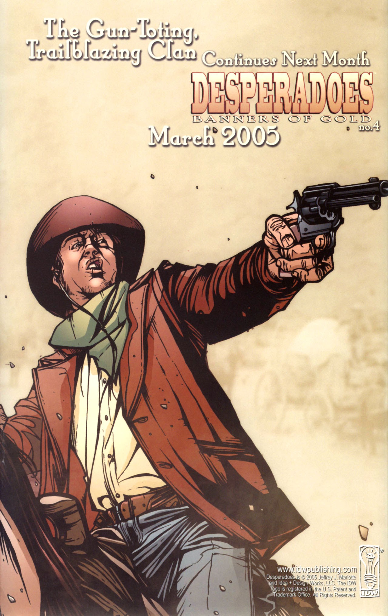 Read online Desperadoes: Banners of Gold comic -  Issue #3 - 30