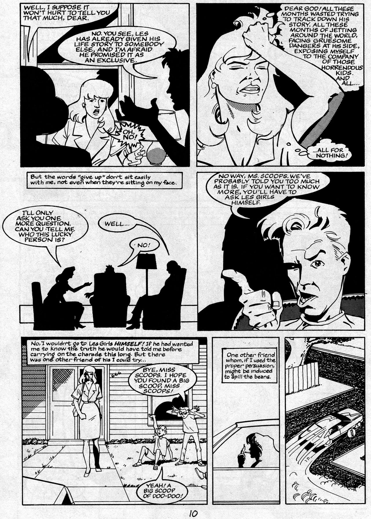 Read online The Trouble With Girls (1989) comic -  Issue #11 - 12
