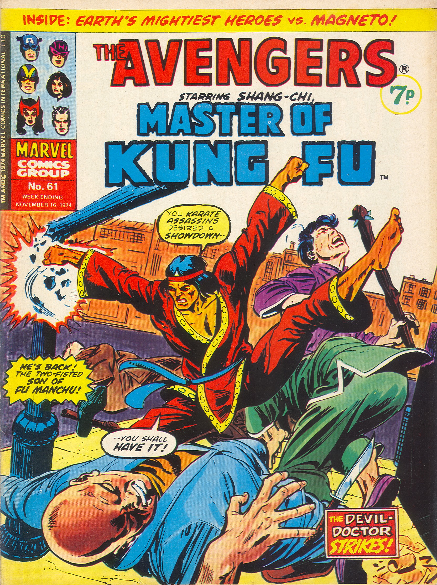 Read online The Avengers (1973) comic -  Issue #61 - 1