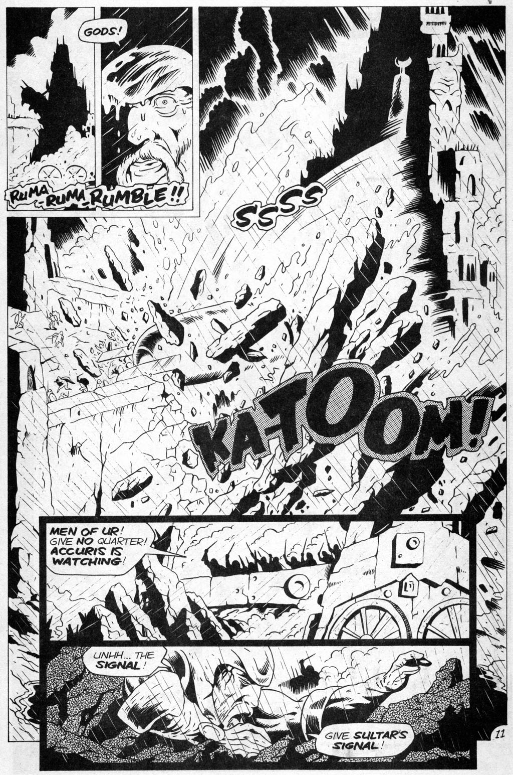 Read online Adventurers (1989) comic -  Issue #6 - 11
