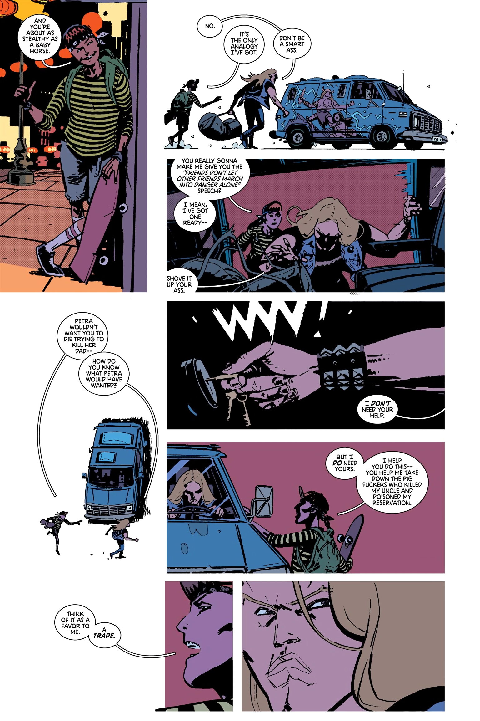 Read online Deadly Class comic -  Issue # _Deluxe Edition Teen Age Riot (Part 3) - 33