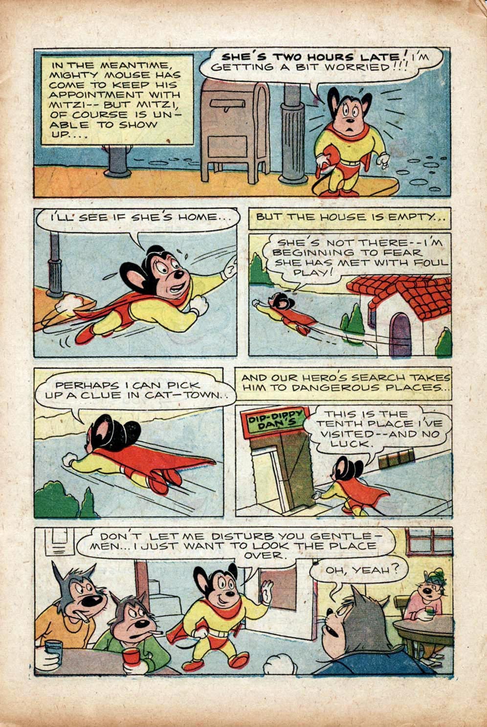 Read online Paul Terry's Mighty Mouse Comics comic -  Issue #48 - 12