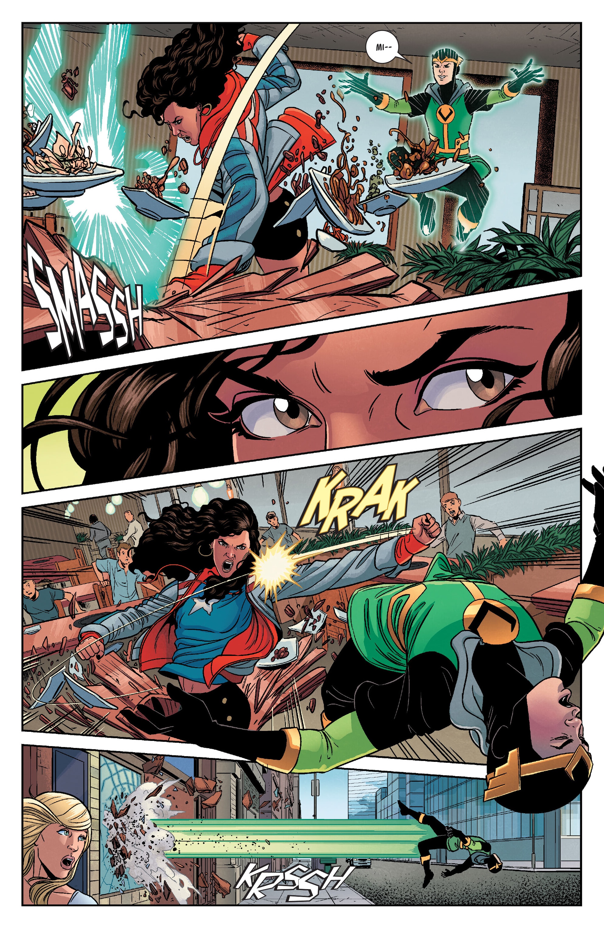 Read online Marvel-Verse: America Chavez comic -  Issue # TPB - 13