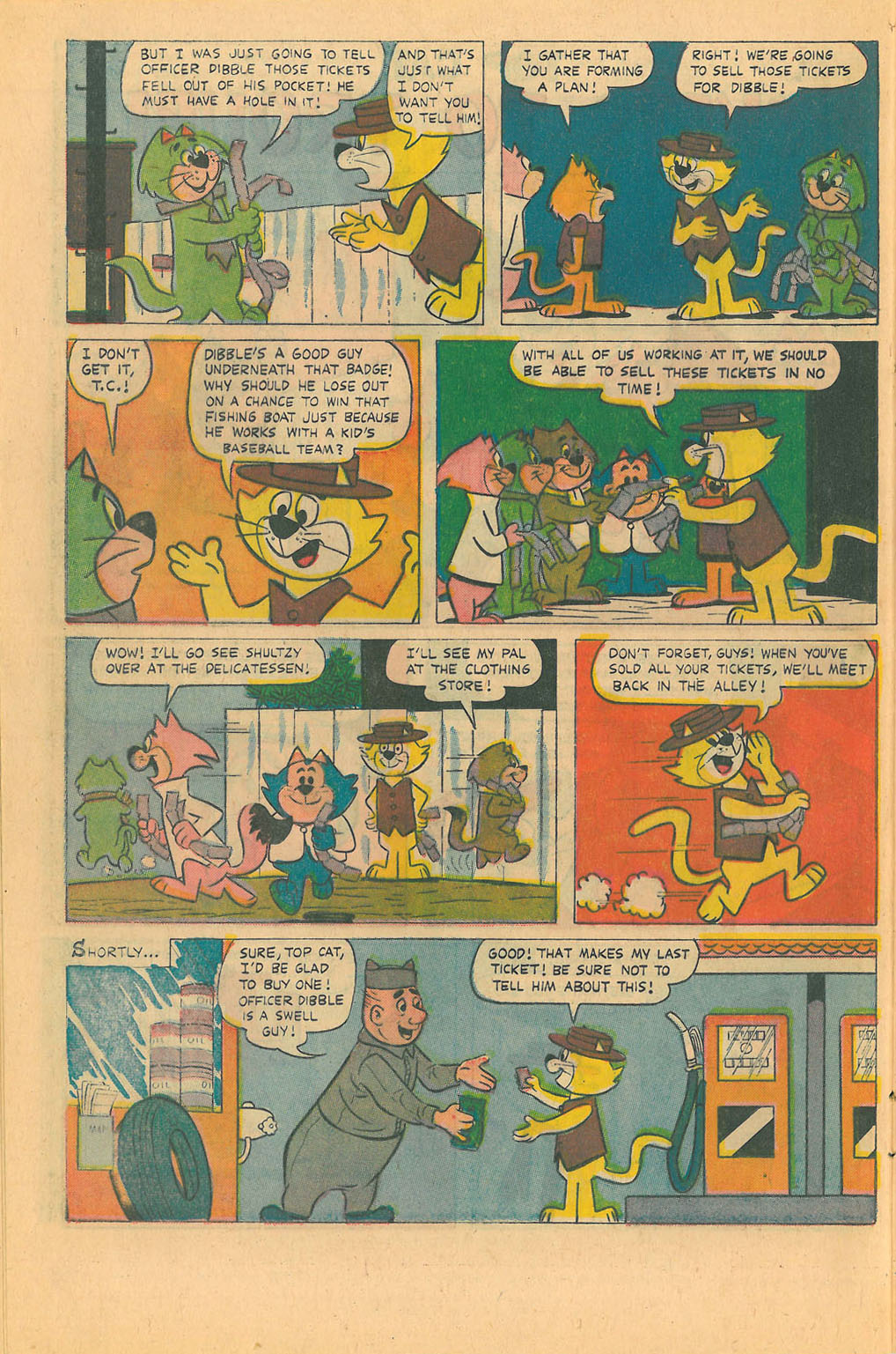 Read online Top Cat (1962) comic -  Issue #22 - 24