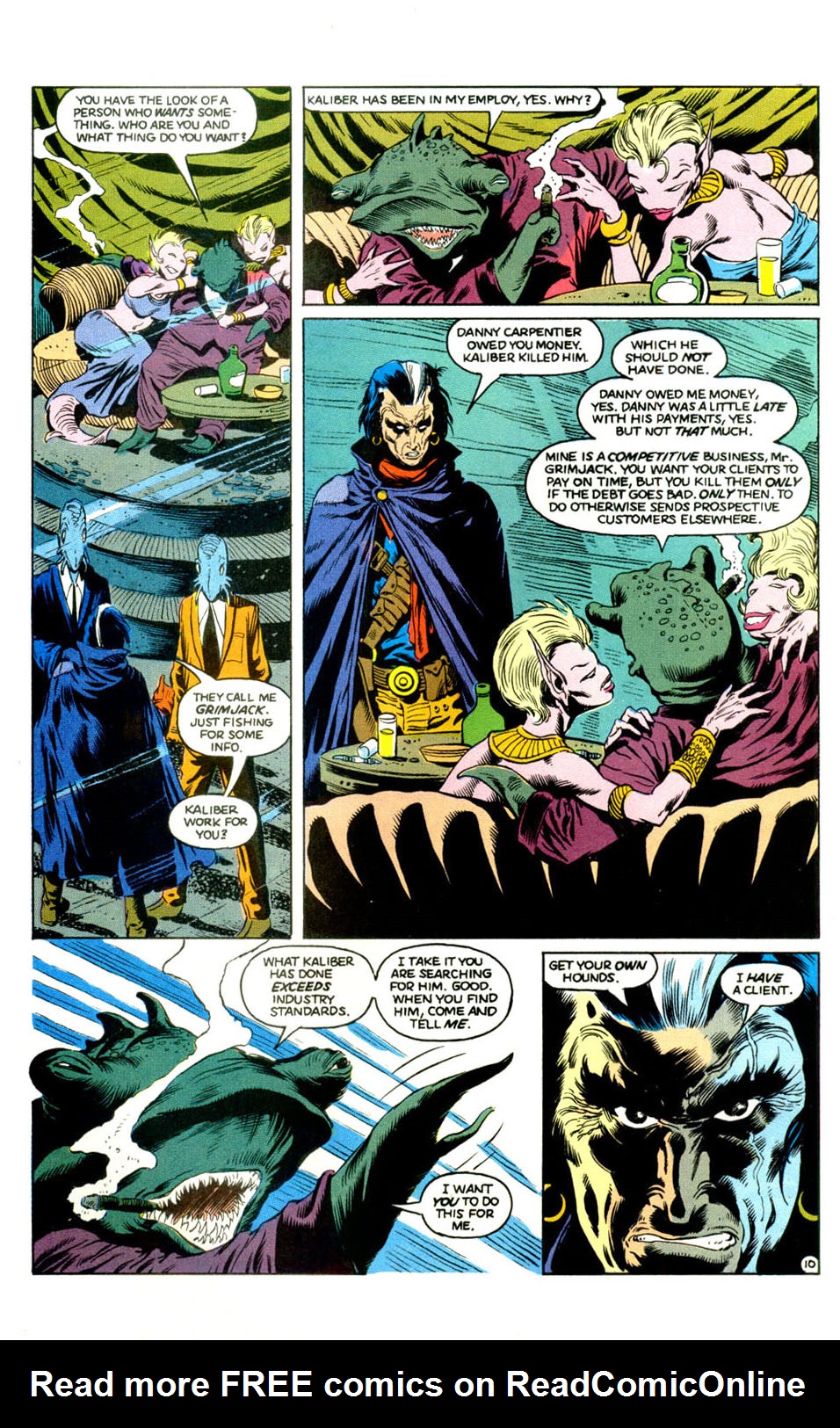 Read online Grimjack comic -  Issue #29 - 13