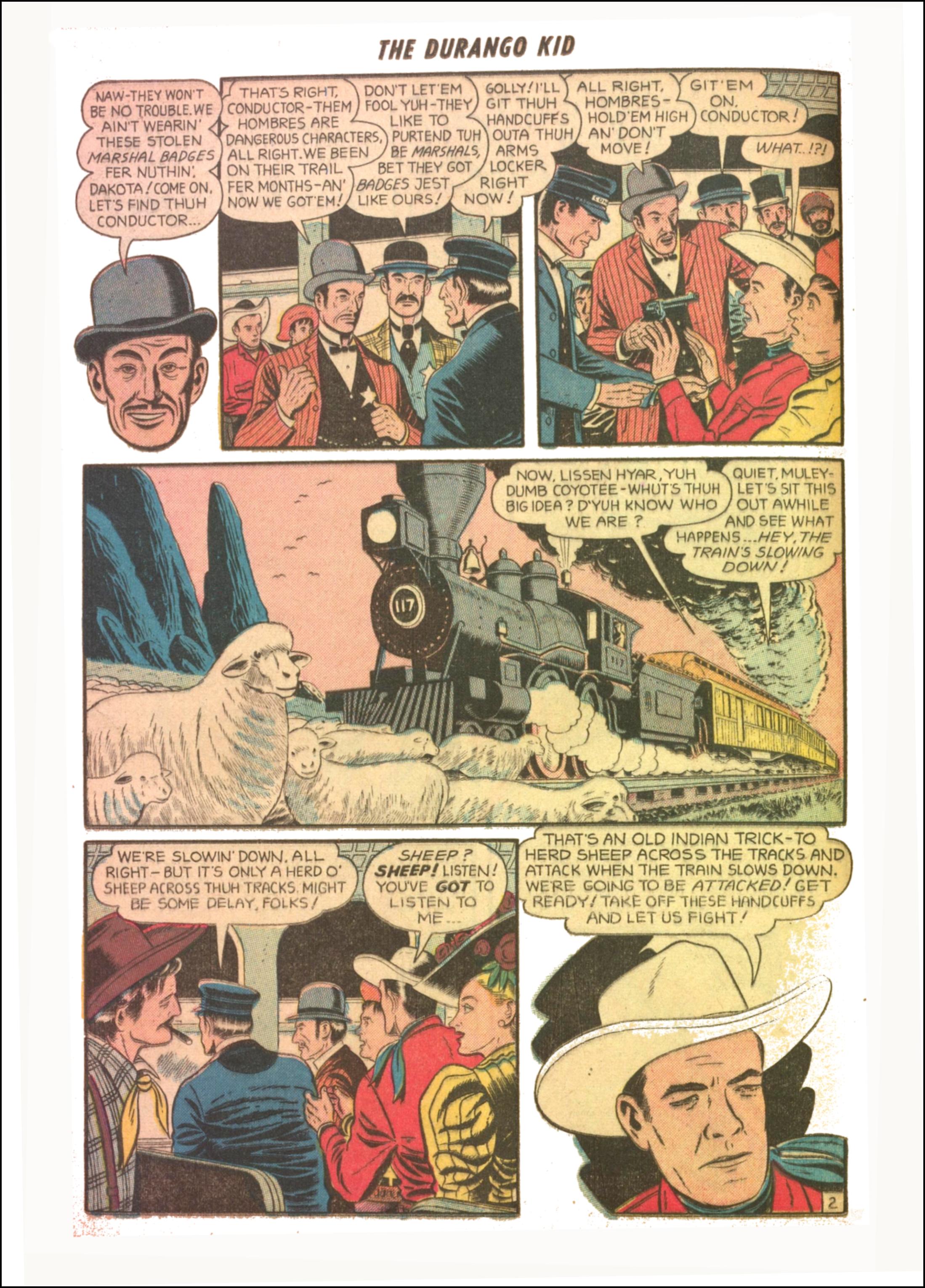 Read online Charles Starrett as The Durango Kid comic -  Issue #26 - 12