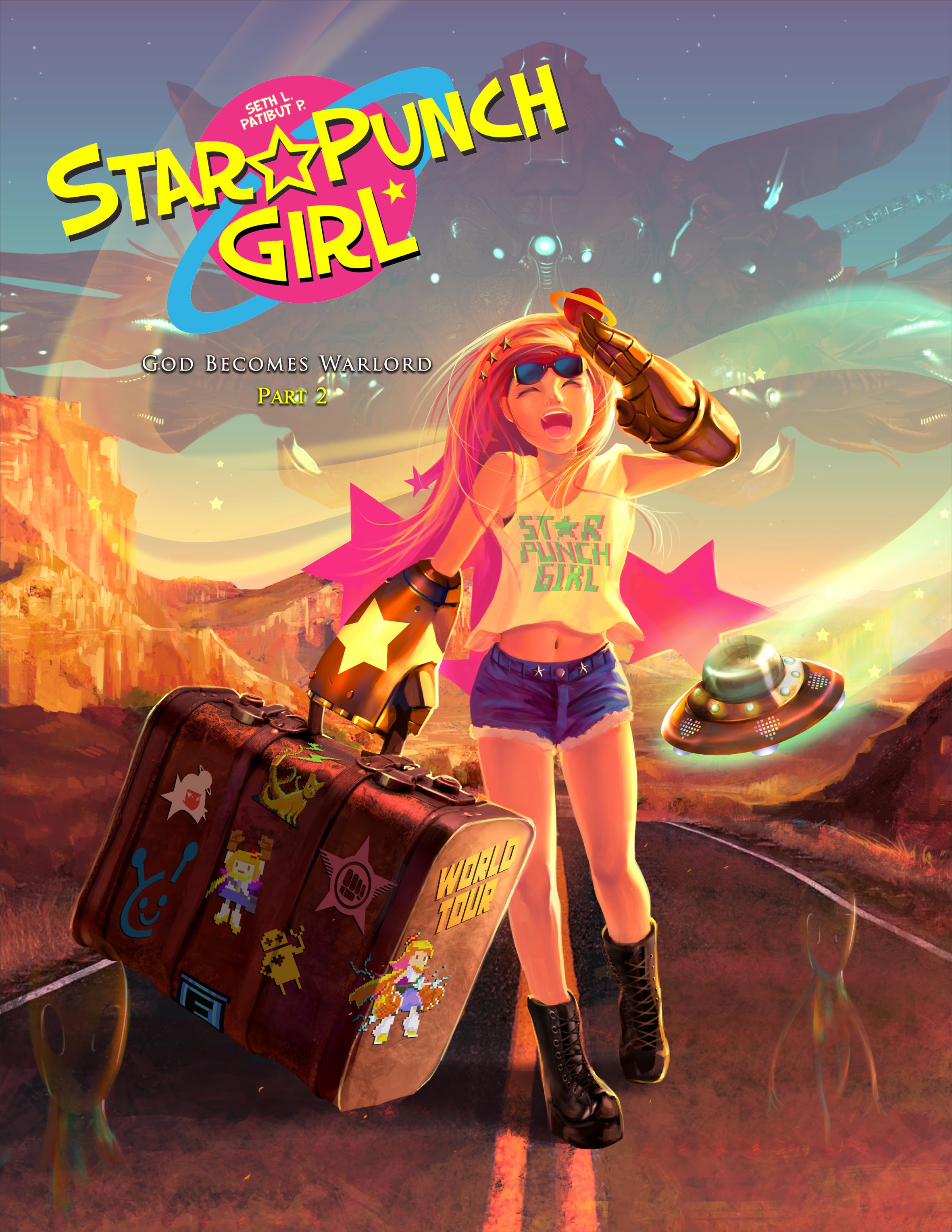 Read online Starpunch Girl comic -  Issue #3 - 1