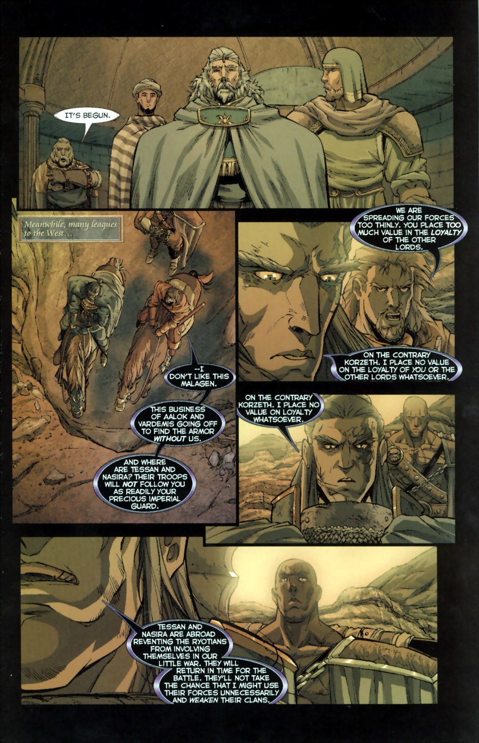 Read online Warlands comic -  Issue #5 - 15