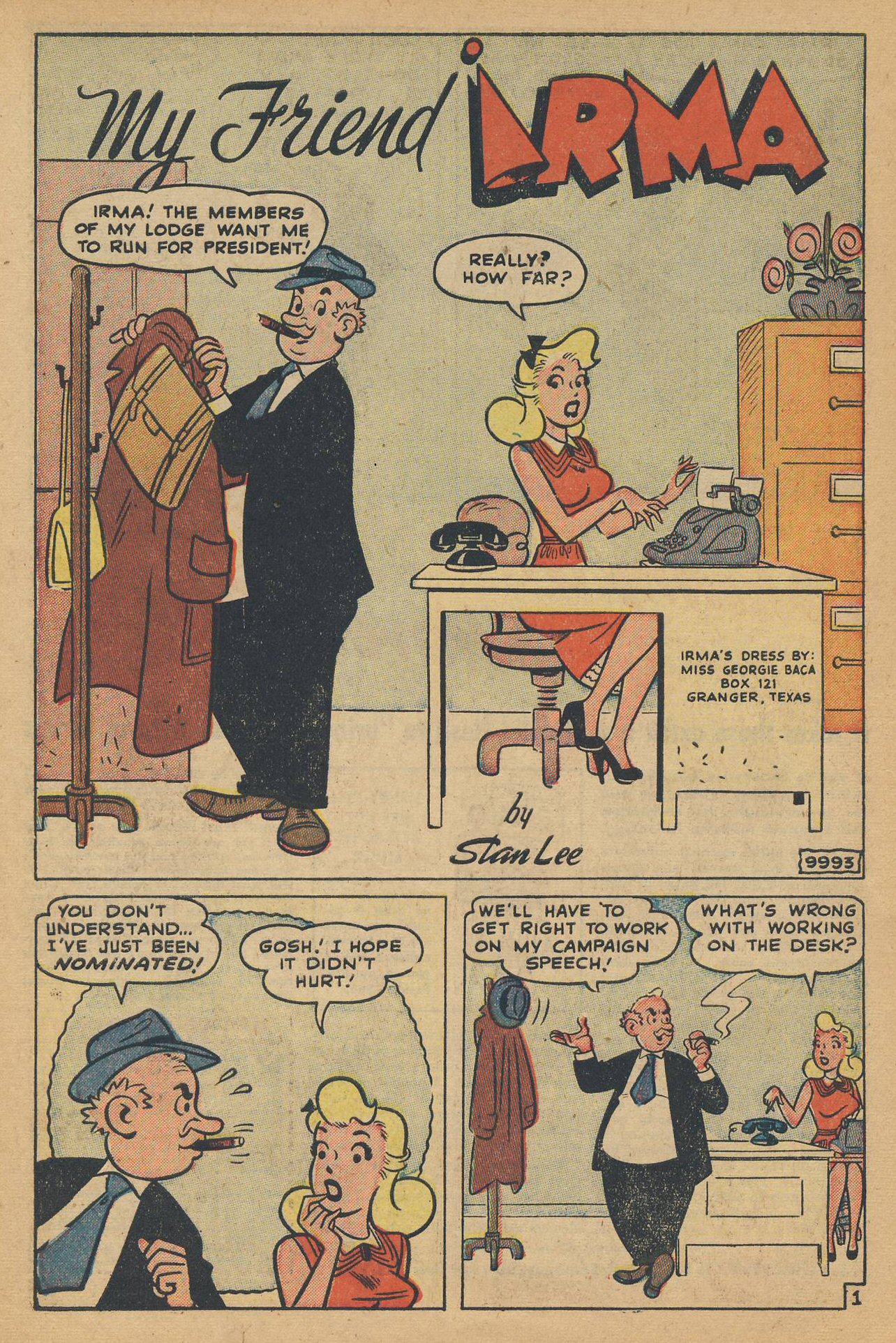 Read online My Friend Irma comic -  Issue #19 - 10