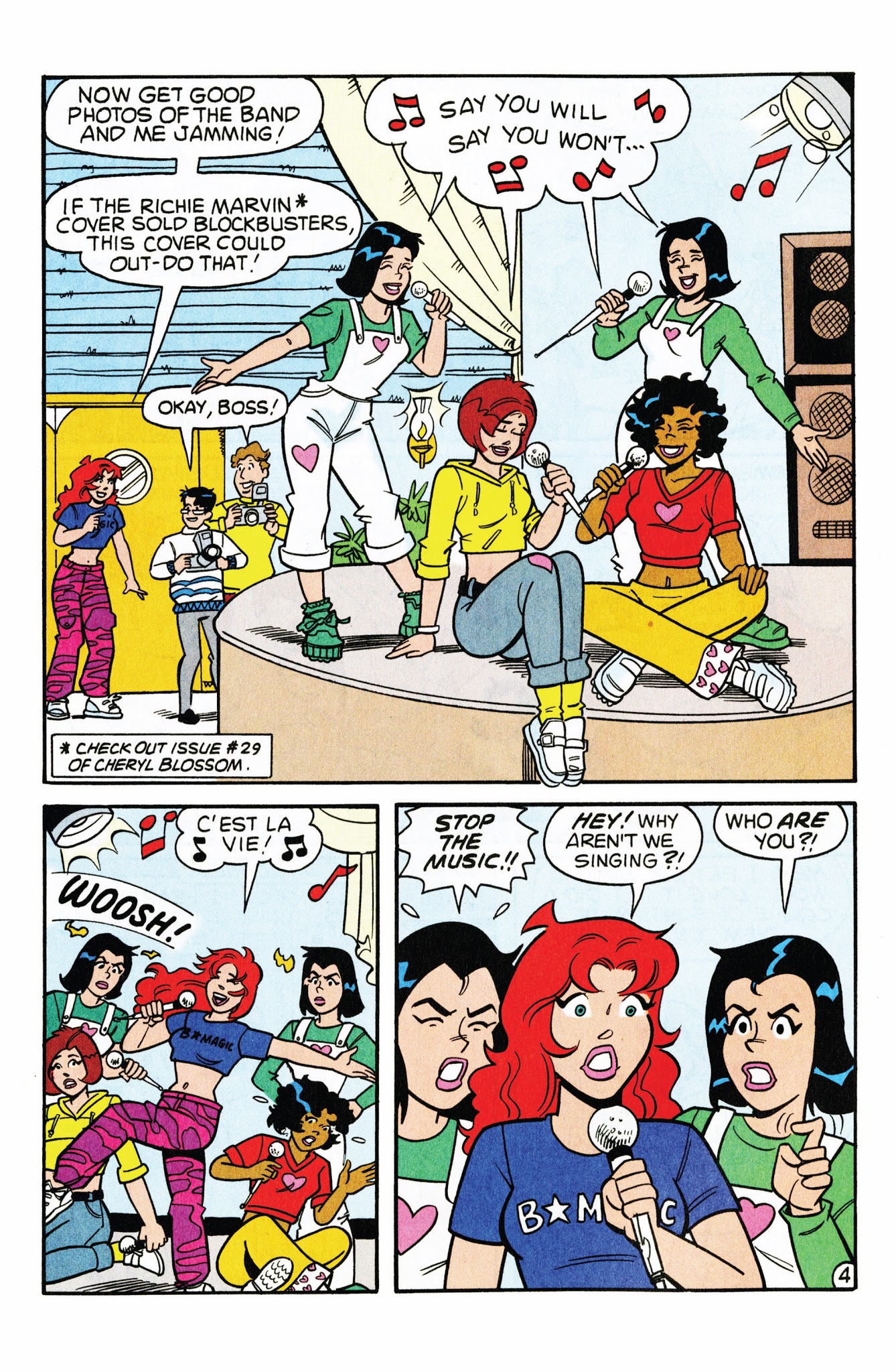 Read online Cheryl Blossom comic -  Issue #30 - 5