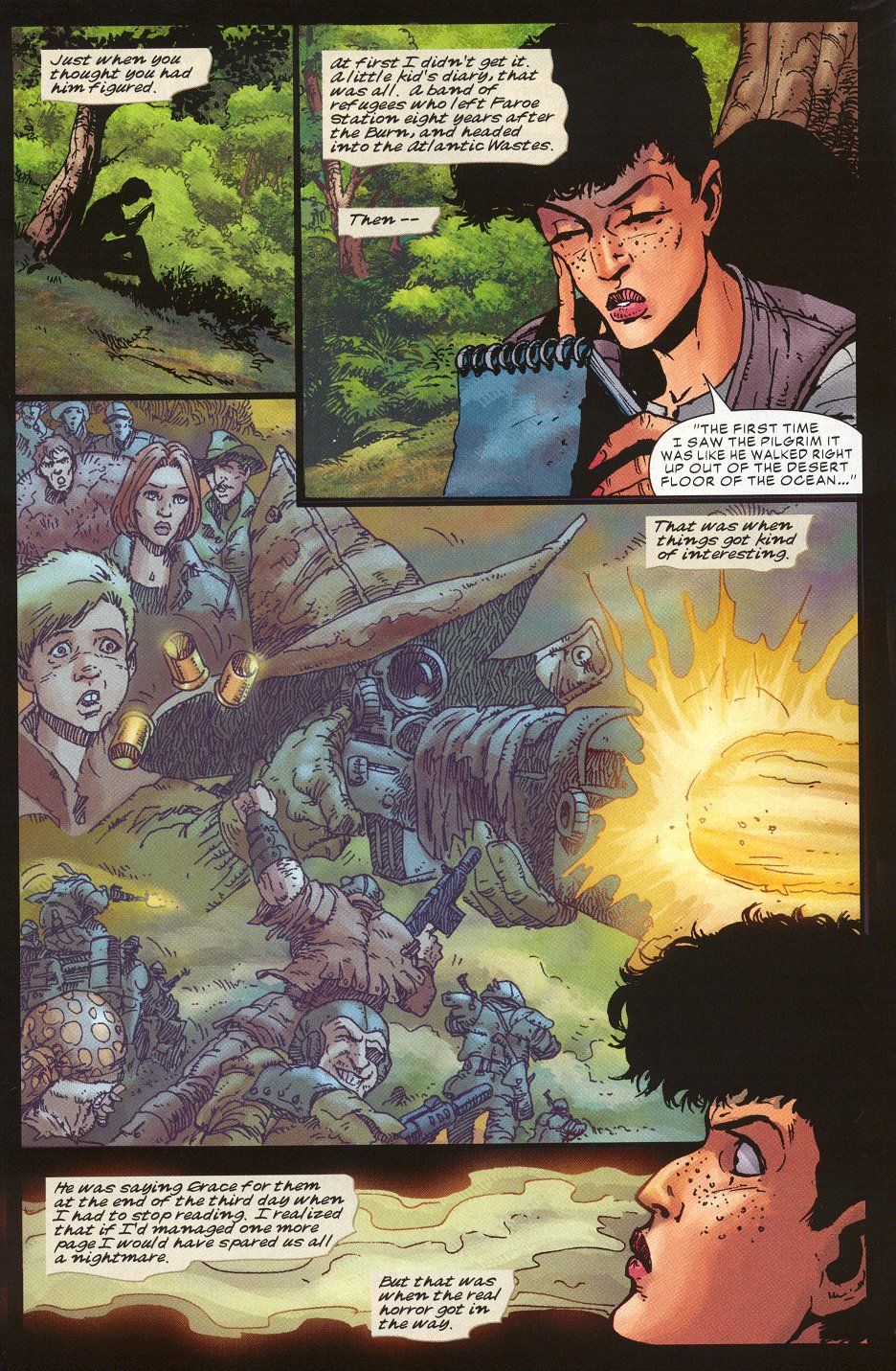 Read online Just A Pilgrim: Garden of Eden comic -  Issue #2 - 14