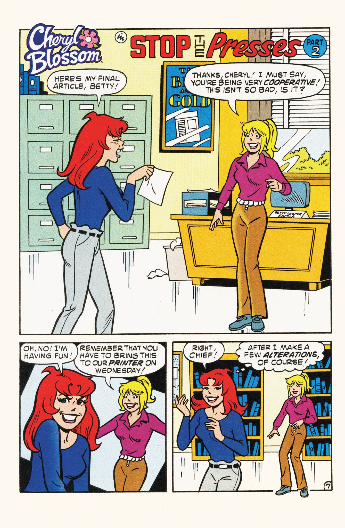 Read online Cheryl Blossom comic -  Issue #12 - 9