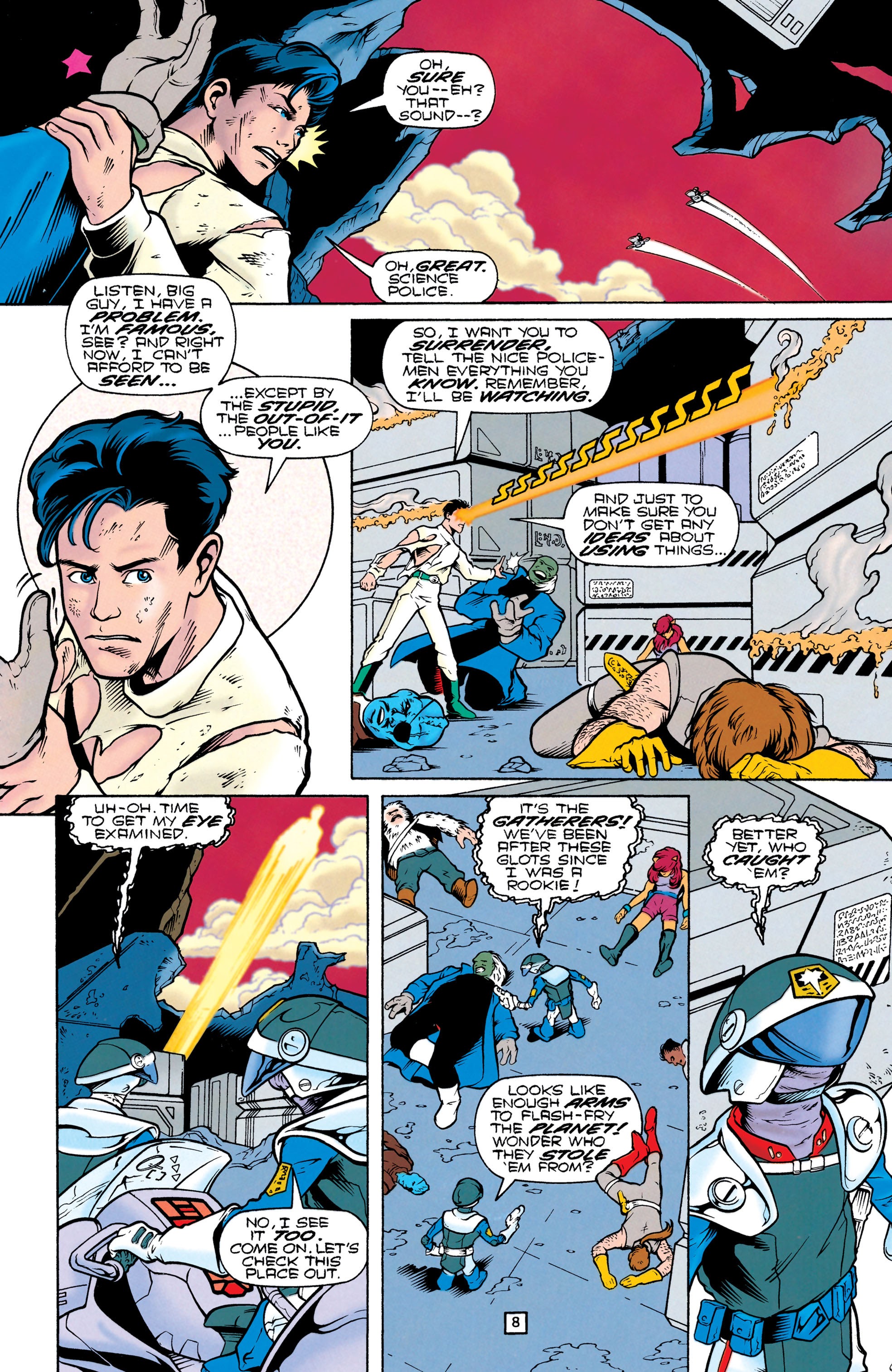 Read online Legionnaires comic -  Issue #34 - 8