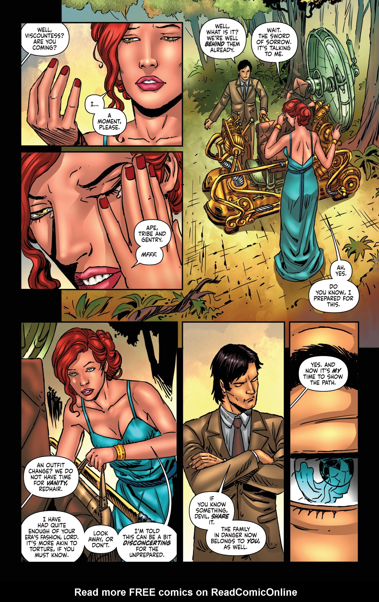 Read online Red Sonja/Tarzan comic -  Issue #3 - 26