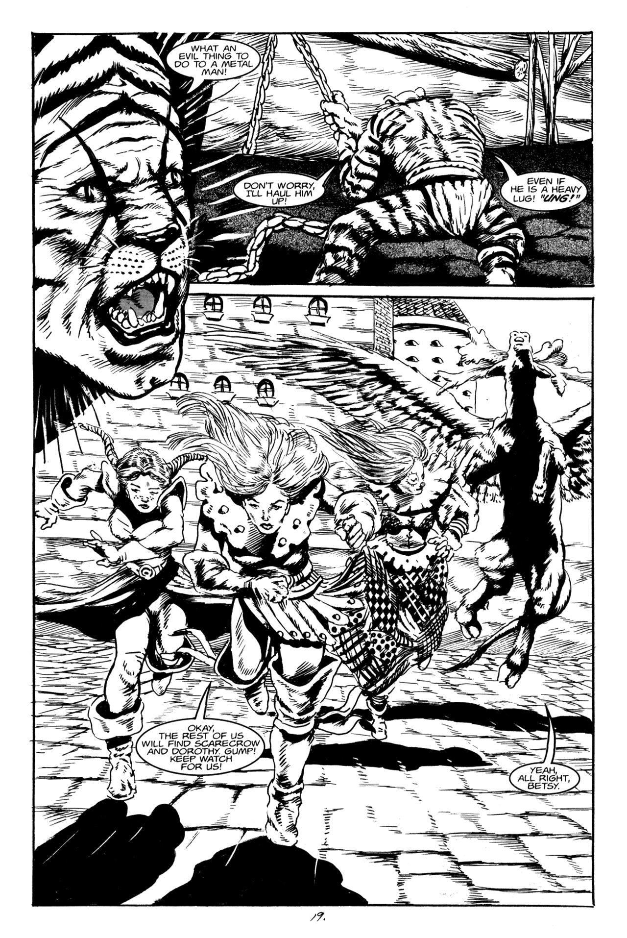 Read online Dark Oz comic -  Issue #3 - 21
