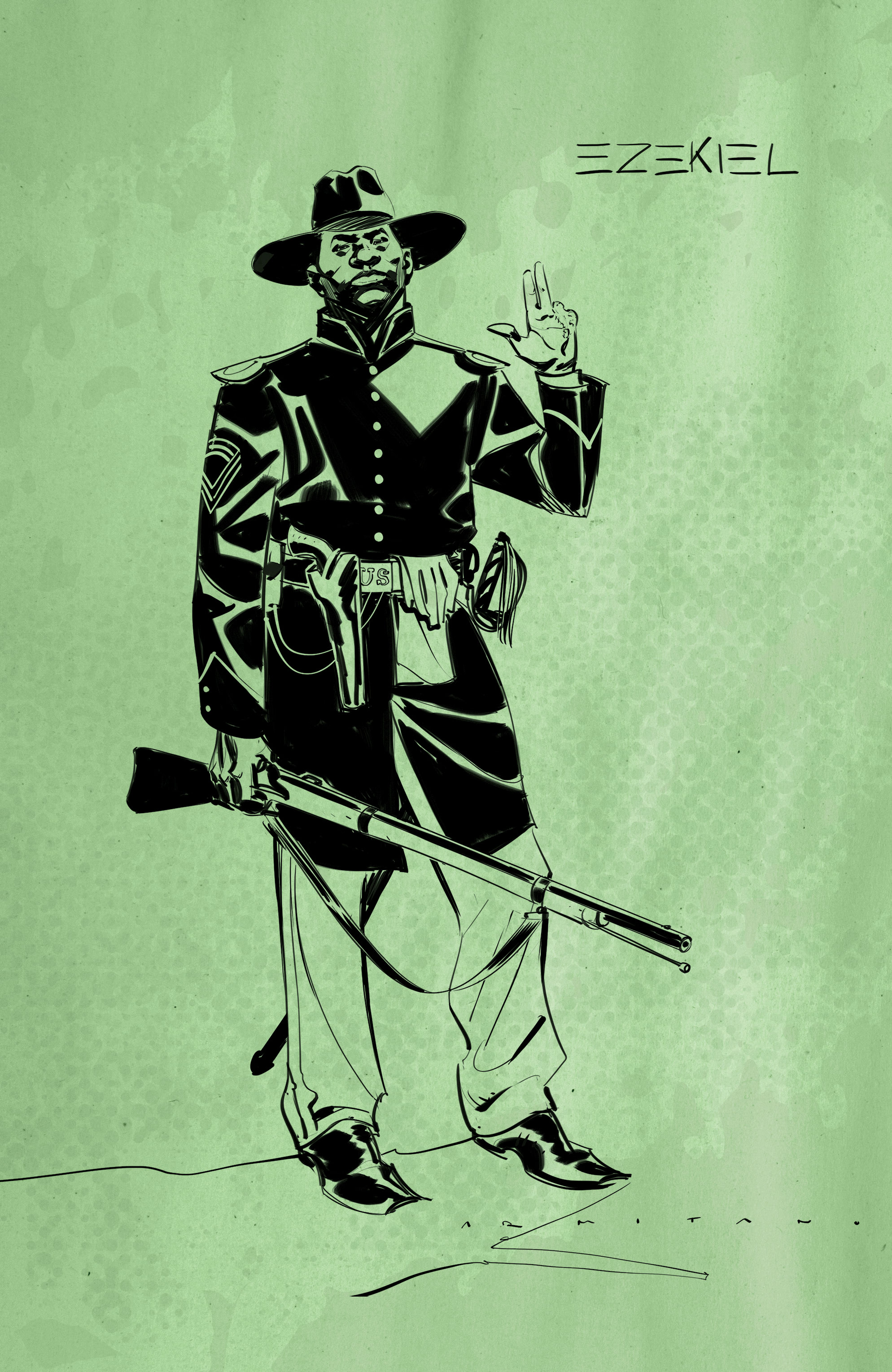 Read online Swamp God comic -  Issue #1 - 19