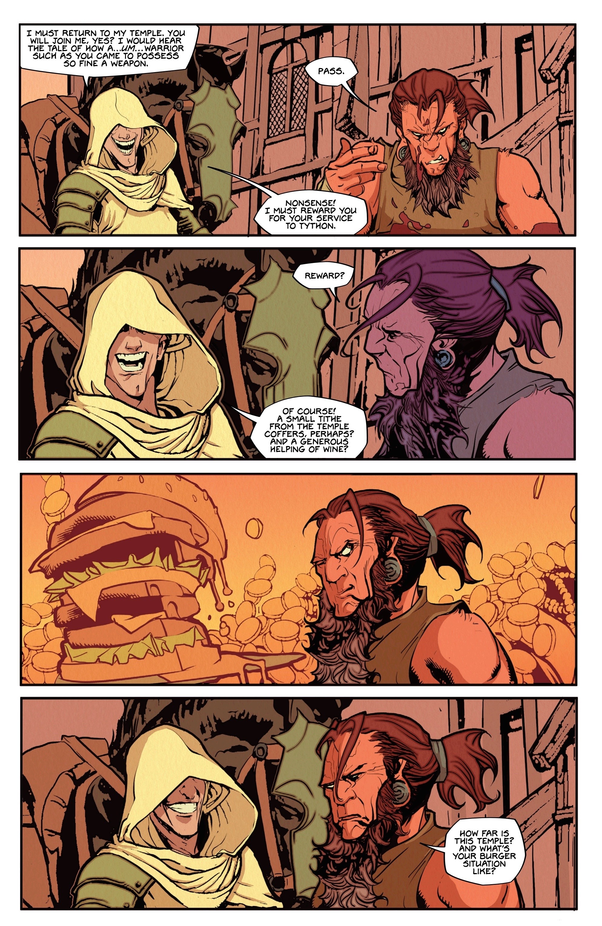 Read online Barbaric: Wrong Kind of Righteous comic -  Issue # Full - 13