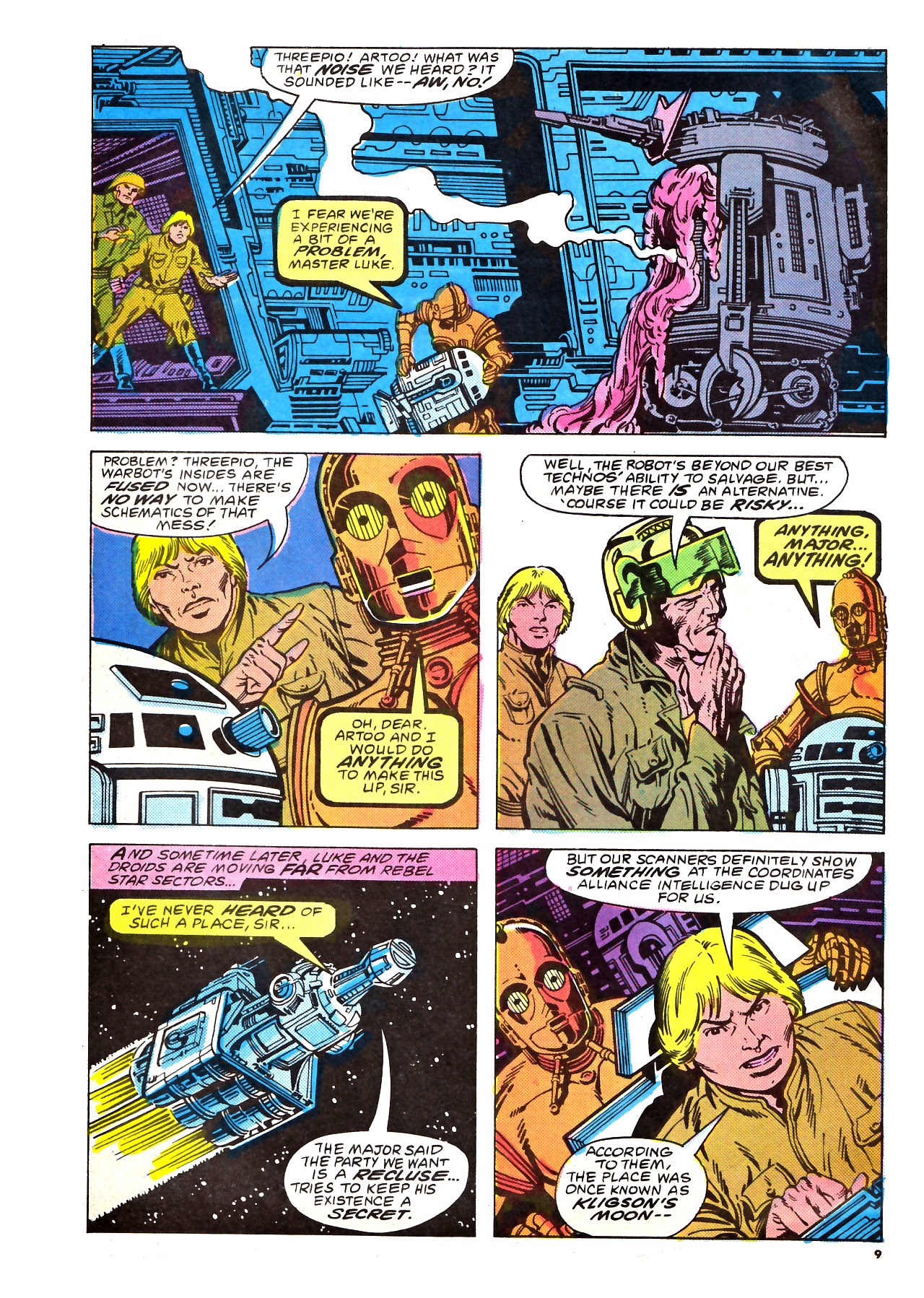 Read online Return of the Jedi comic -  Issue #70 - 9