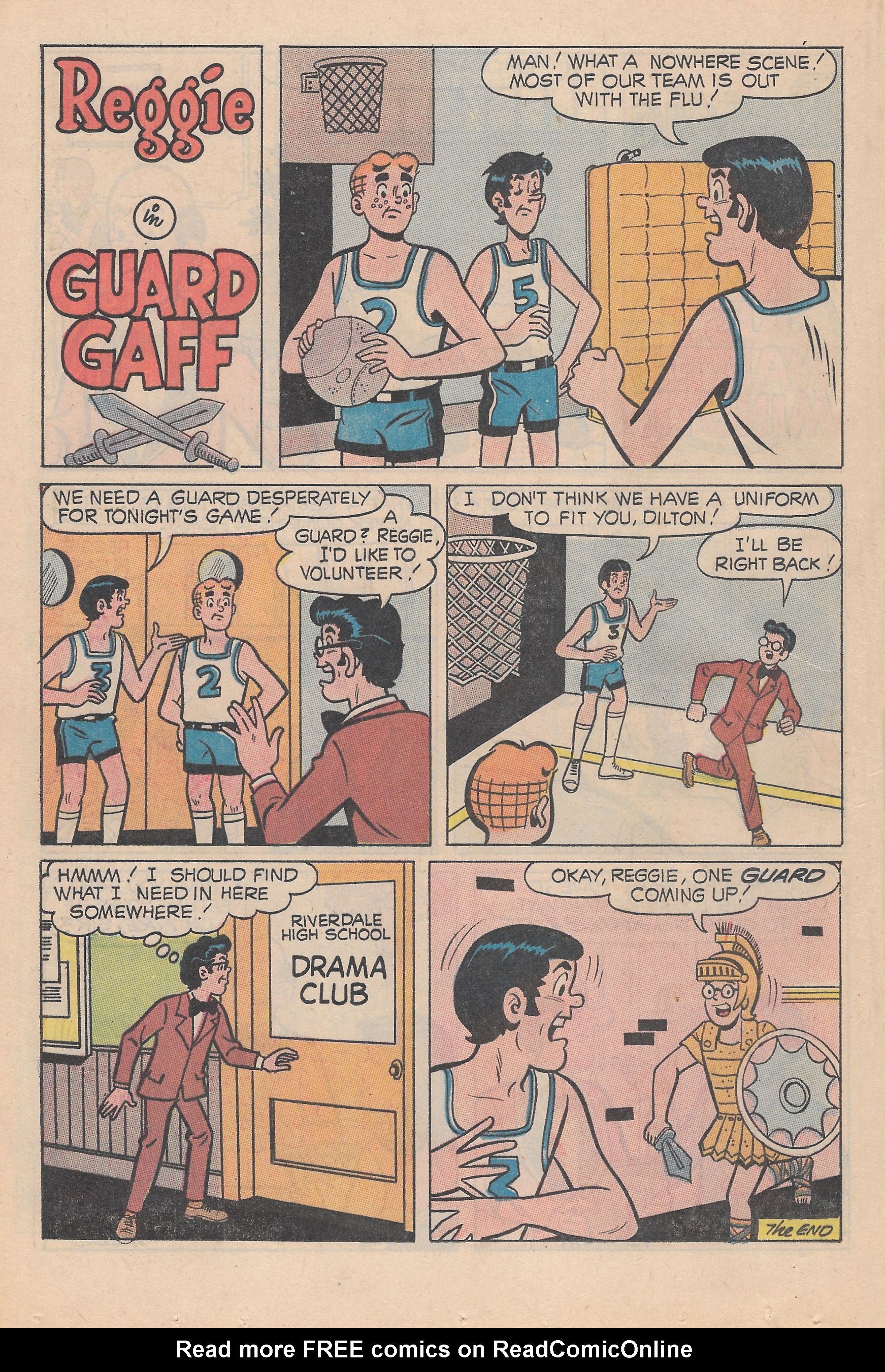 Read online Reggie's Wise Guy Jokes comic -  Issue #13 - 6