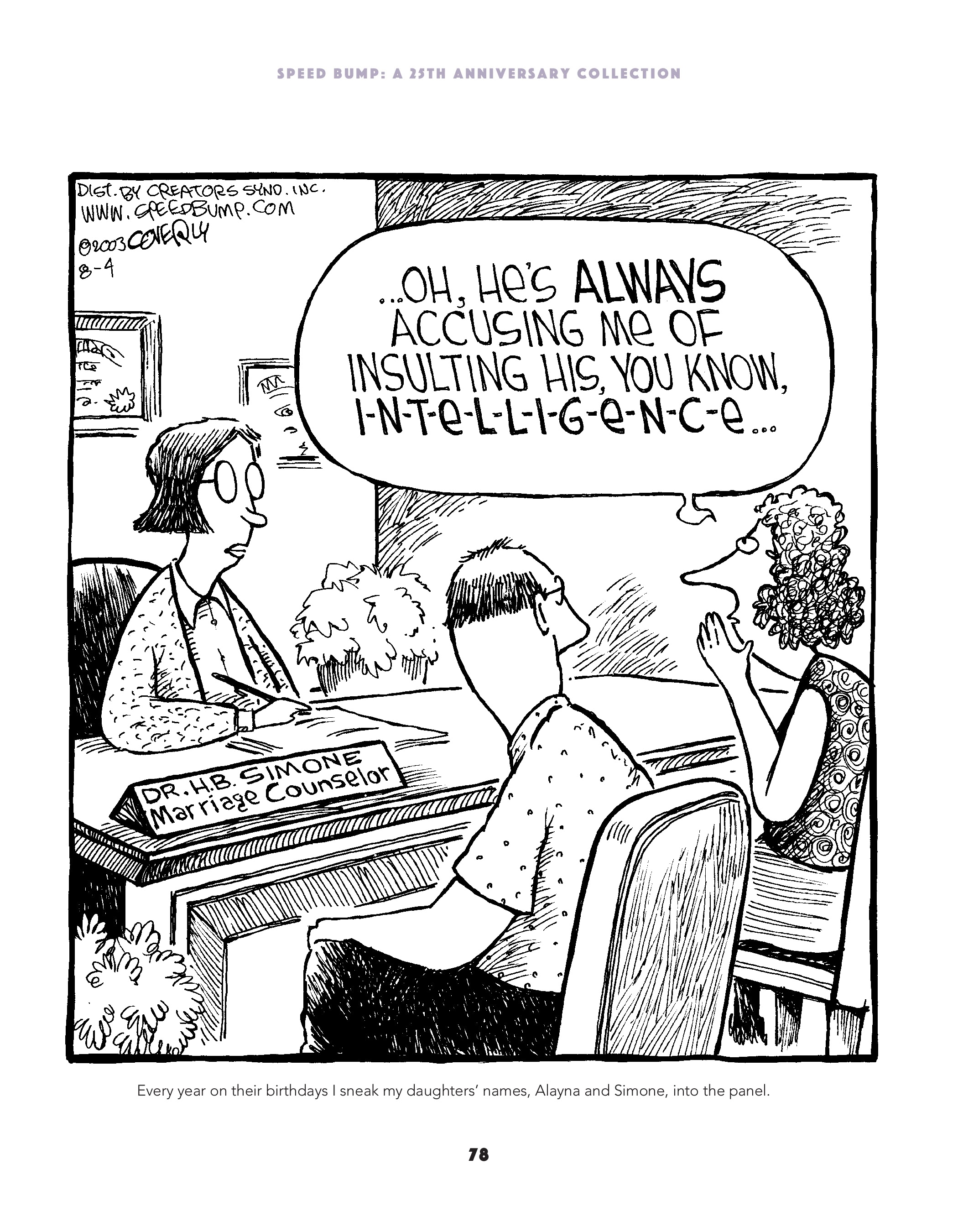 Read online Speed Bump: A 25th Anniversary Collection comic -  Issue # TPB (Part 1) - 86