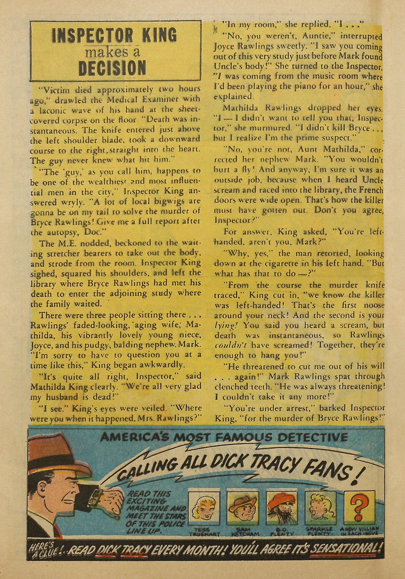 Read online Dick Tracy comic -  Issue #116 - 30