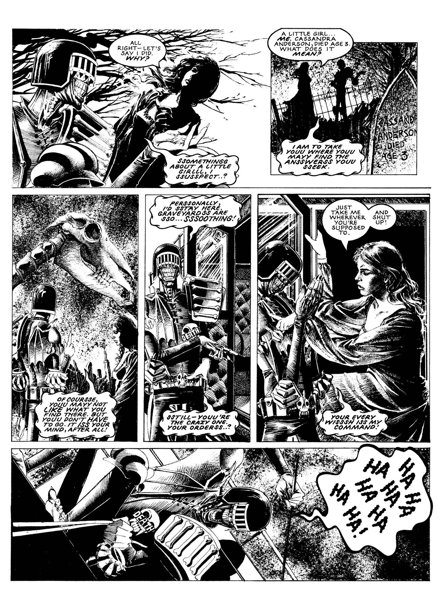 Read online Judge Anderson: The Psi Files comic -  Issue # TPB 1 - 400