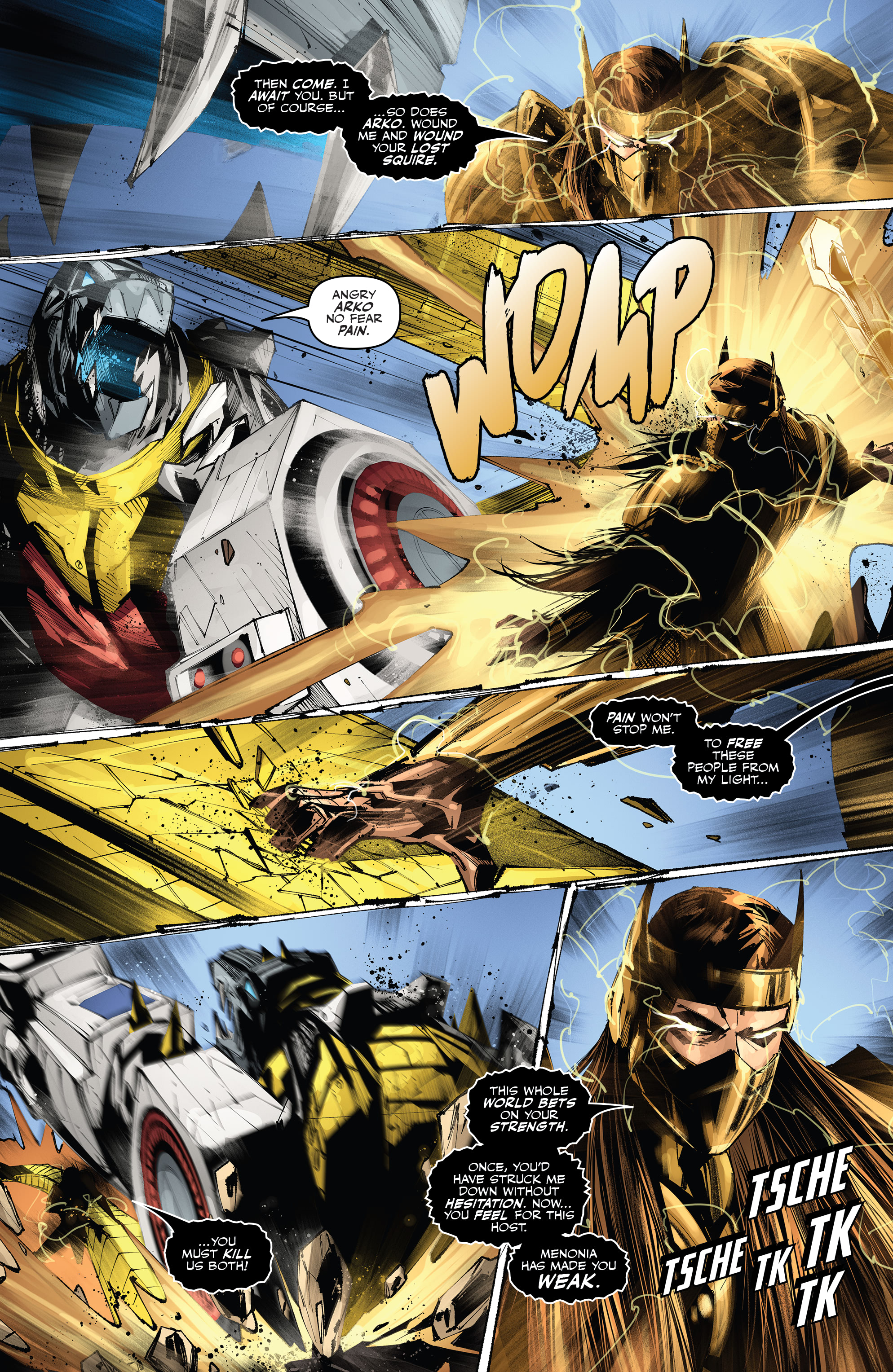 Read online Transformers: King Grimlock comic -  Issue #5 - 6
