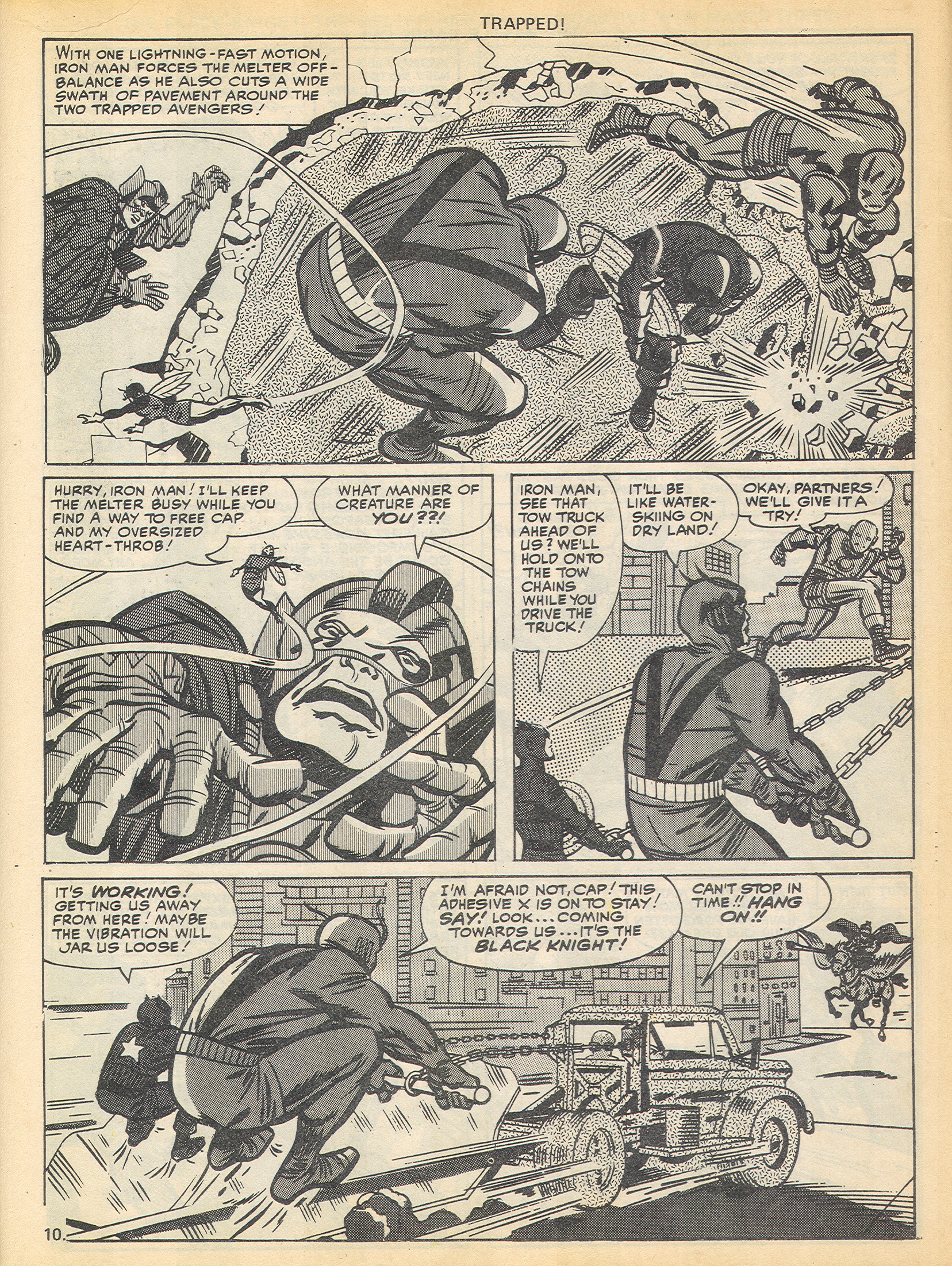 Read online The Avengers (1973) comic -  Issue #3 - 10