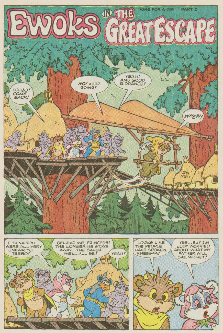Read online Ewoks (1987) comic -  Issue #14 - 10