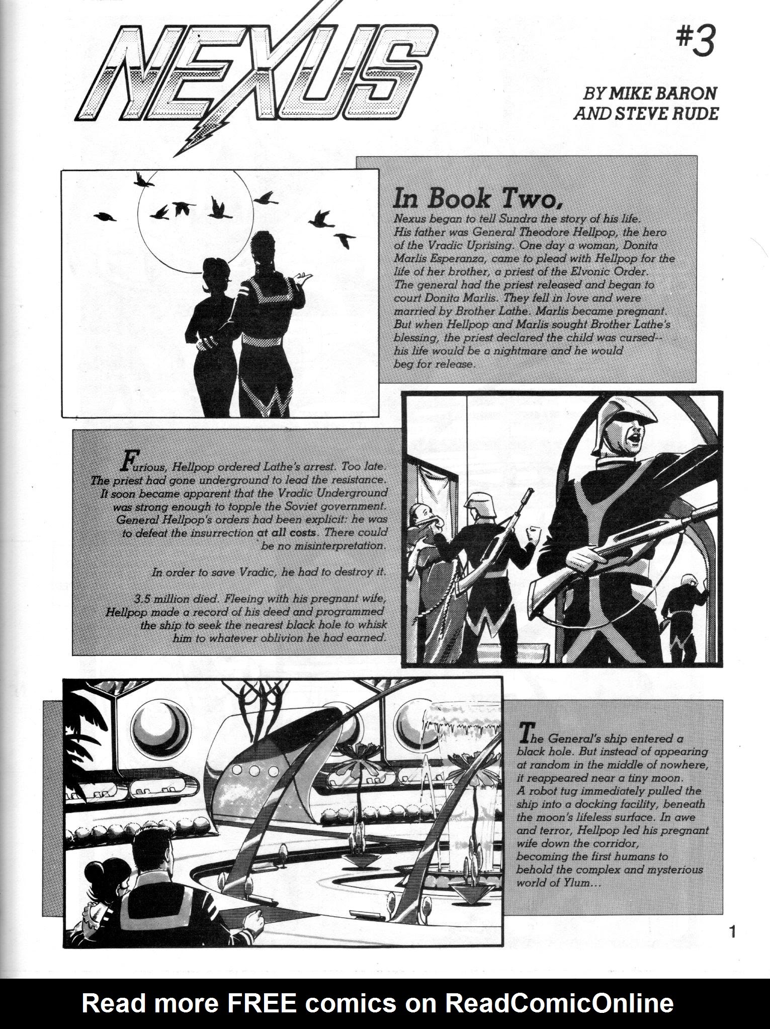 Read online Nexus comic -  Issue #3 - 3