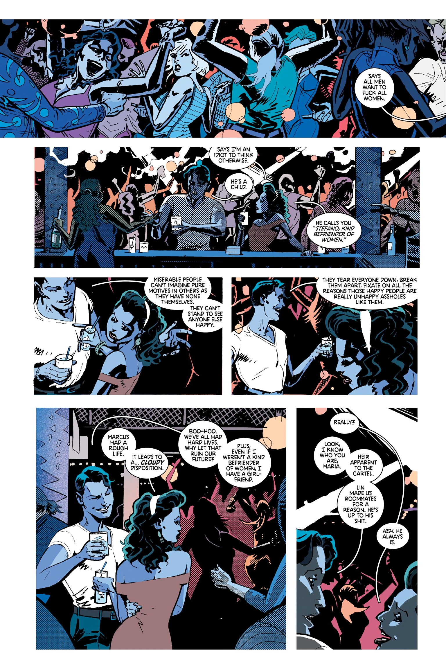 Read online Deadly Class comic -  Issue # _Deluxe Edition Teen Age Riot (Part 3) - 58