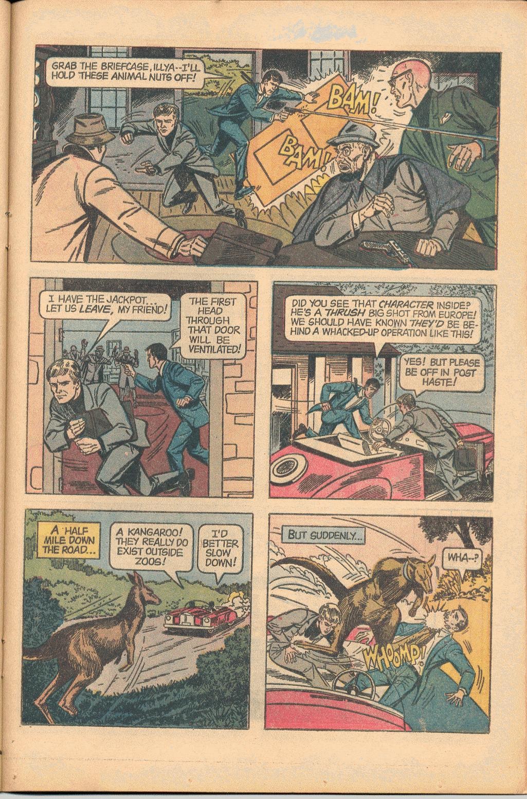 Read online The Man From U.N.C.L.E. comic -  Issue #15 - 21