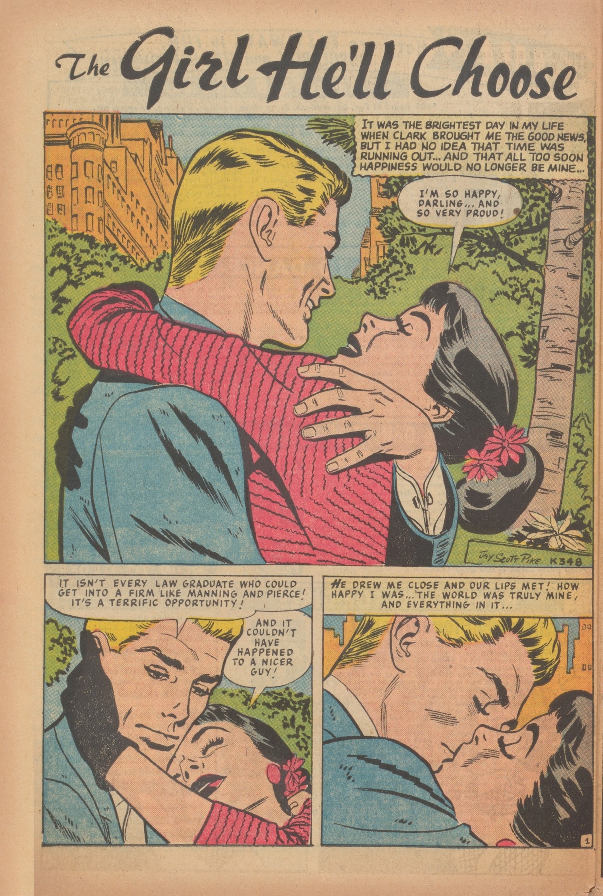 Read online Love Romances comic -  Issue #61 - 10