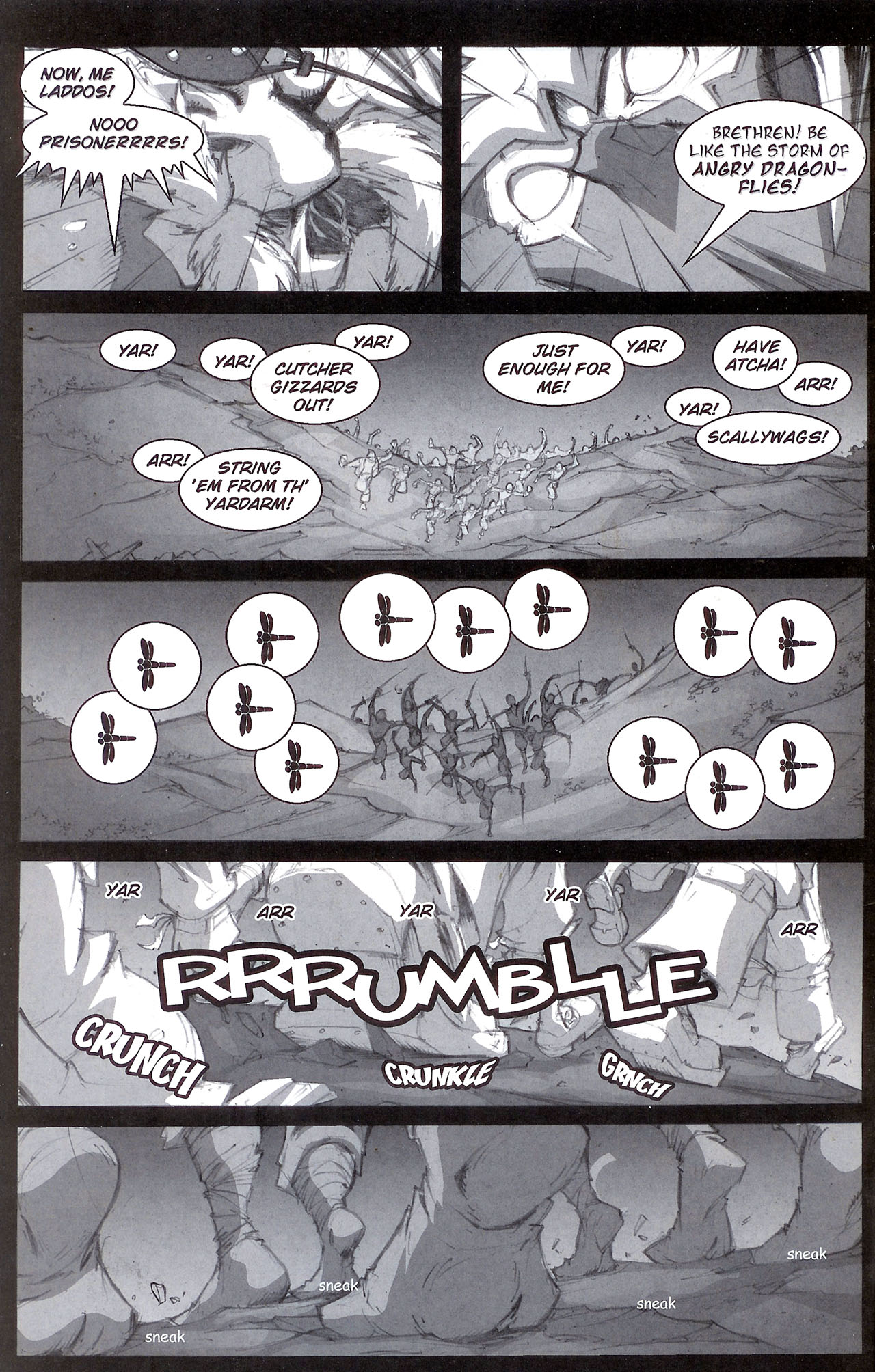 Read online Pirates vs. Ninjas comic -  Issue #4 - 22