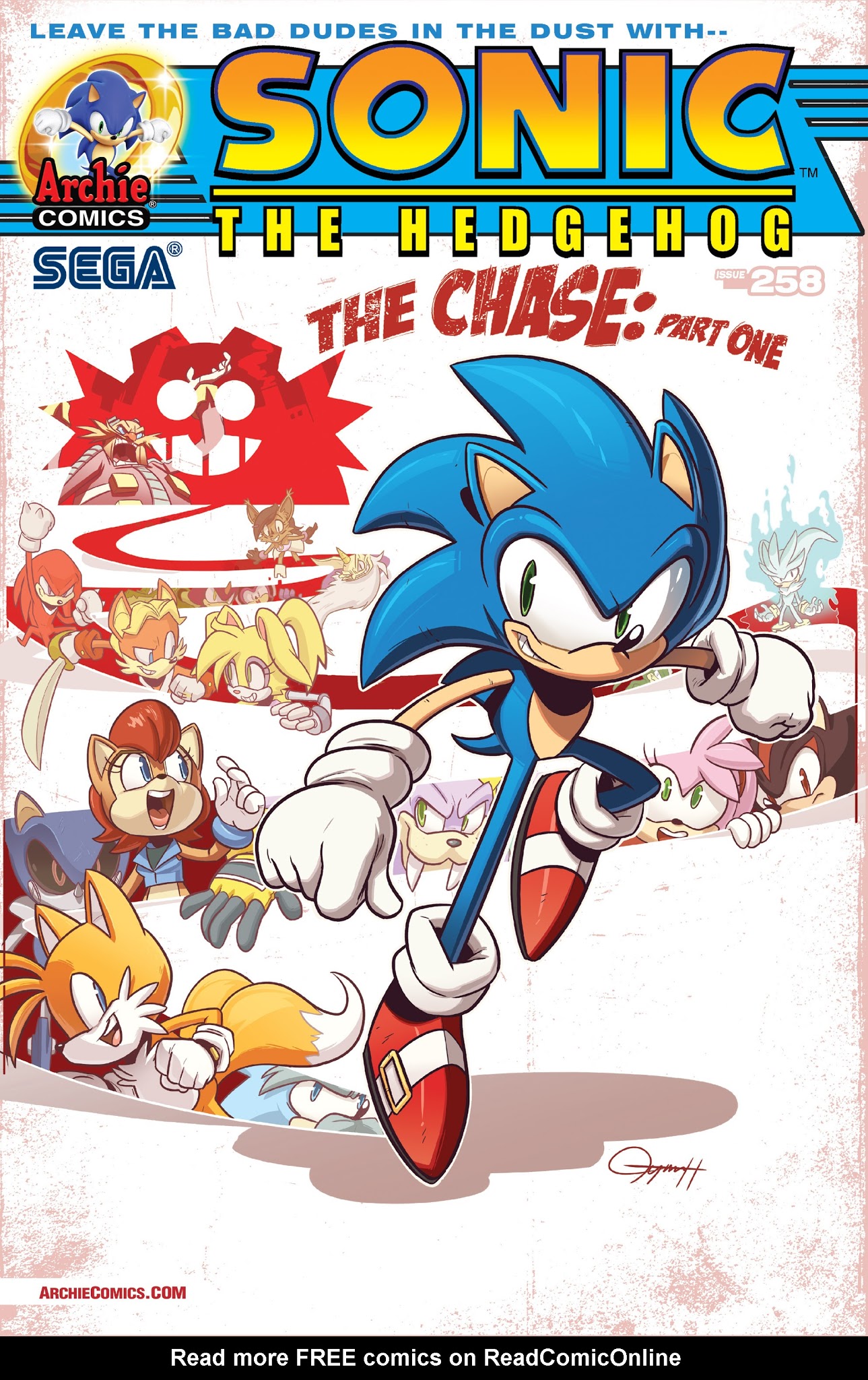 Read online Sonic The Hedgehog comic -  Issue #258 - 1