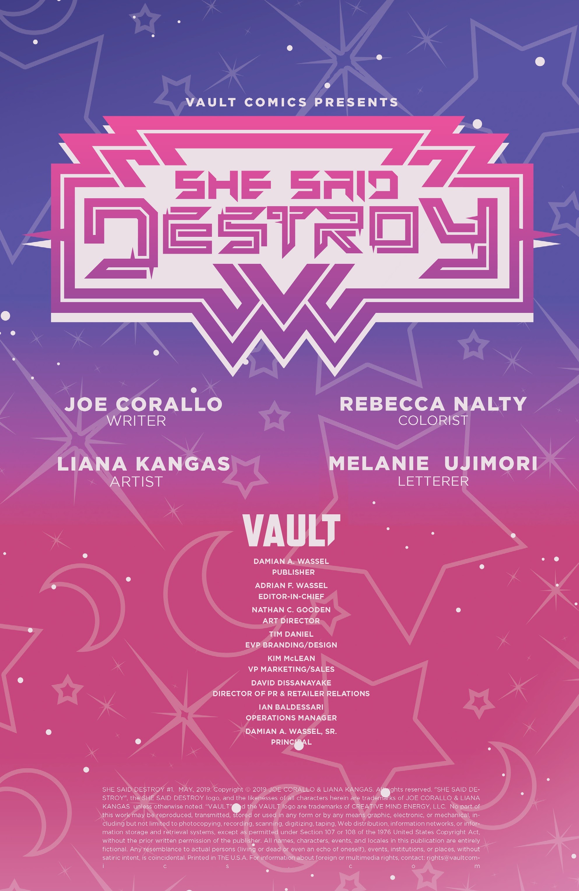 Read online She Said Destroy comic -  Issue #1 - 3