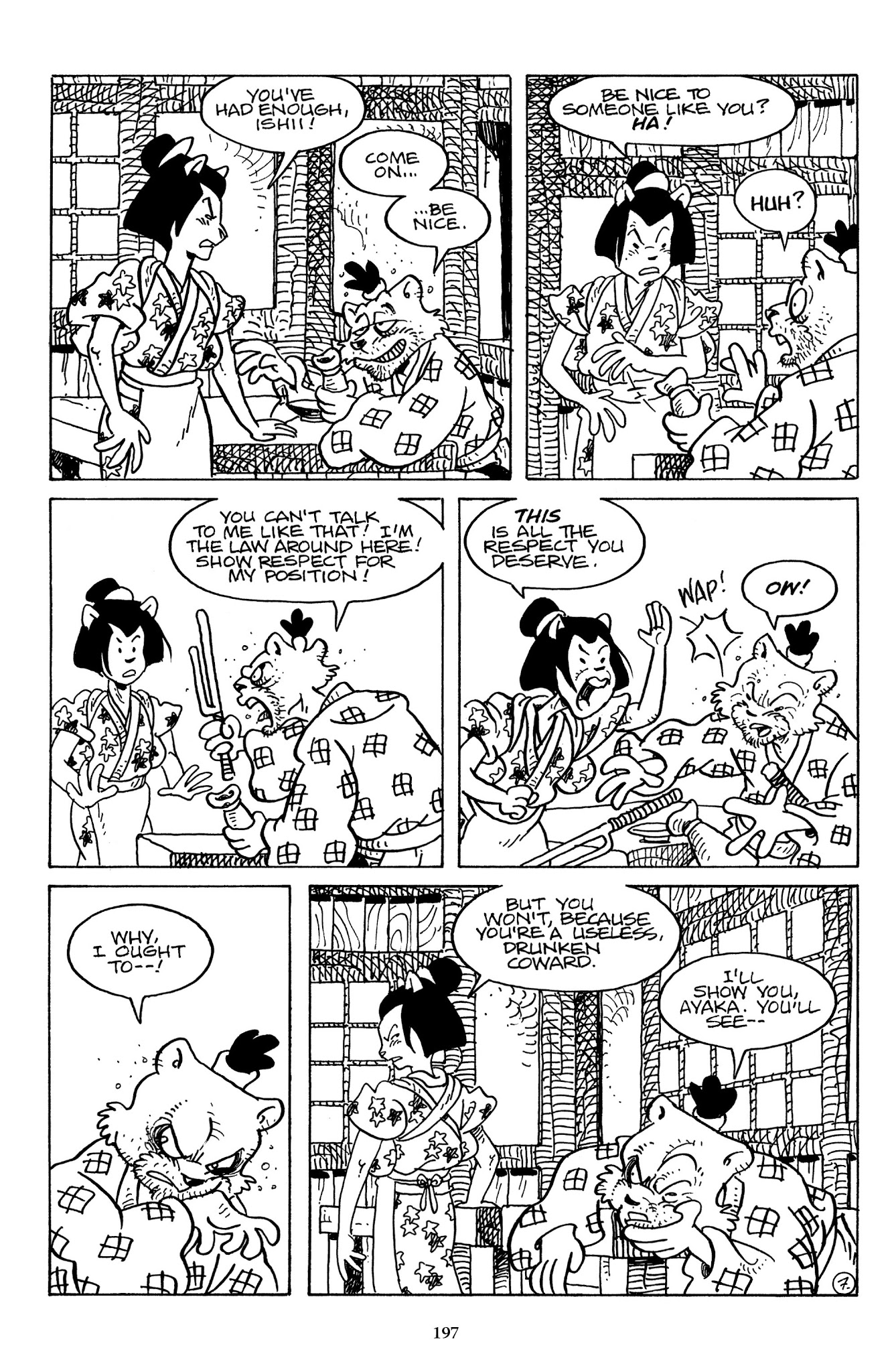 Read online The Usagi Yojimbo Saga comic -  Issue # TPB 7 - 192