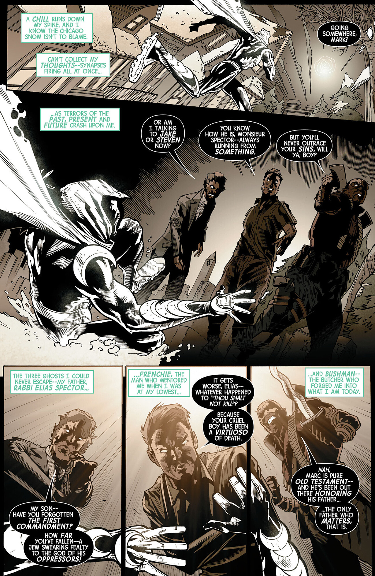 Read online Moon Knight: City of the Dead comic -  Issue #4 - 9