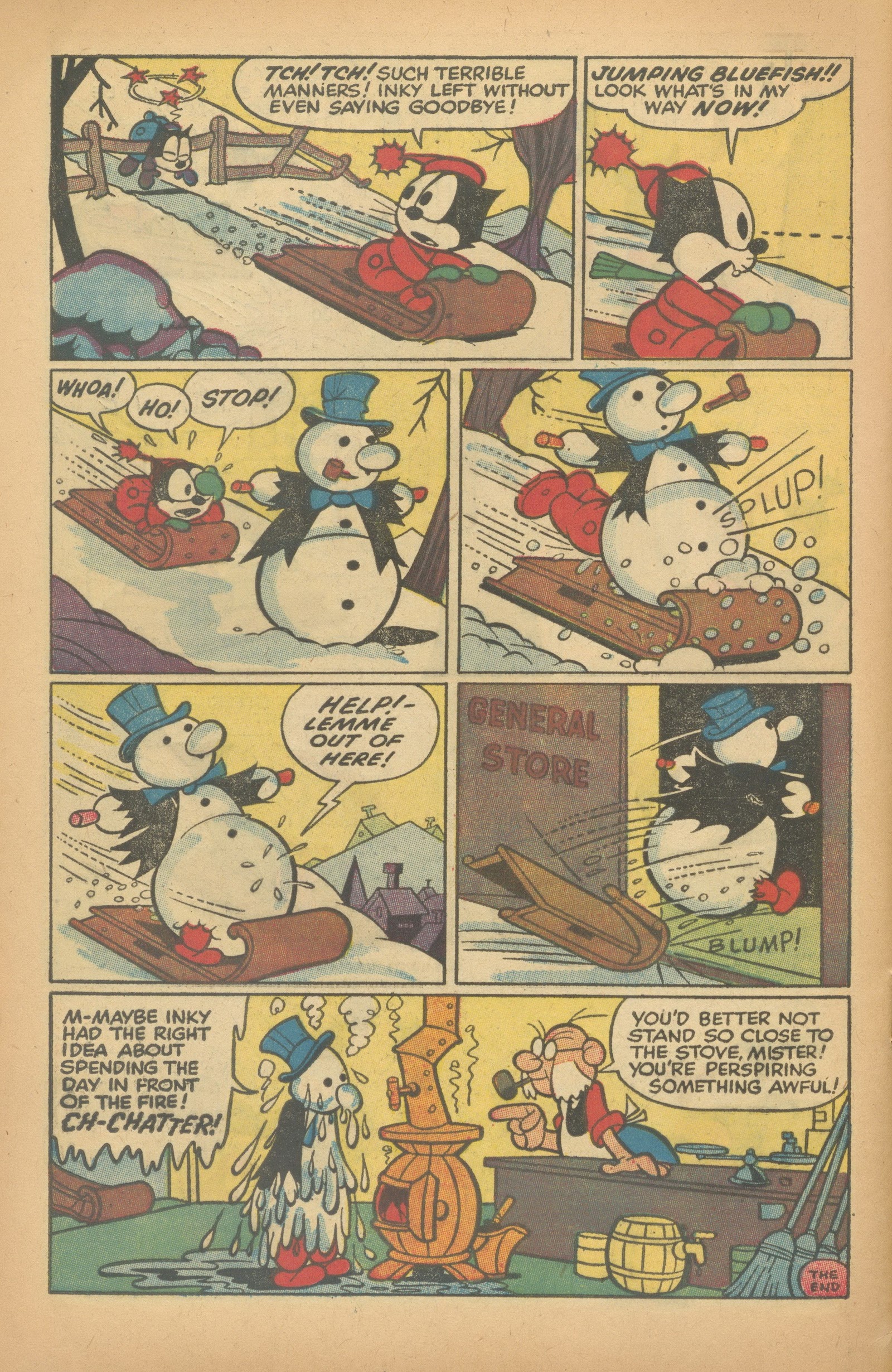 Read online Felix the Cat (1955) comic -  Issue #106 - 32
