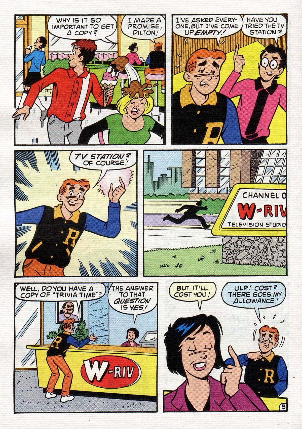 Read online Archie's Double Digest Magazine comic -  Issue #151 - 135