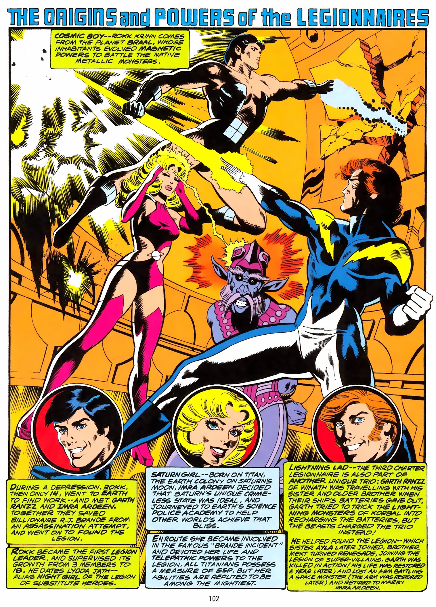 Read online Legion of Super-Heroes: 1,050 Years in the Future comic -  Issue # TPB (Part 2) - 2