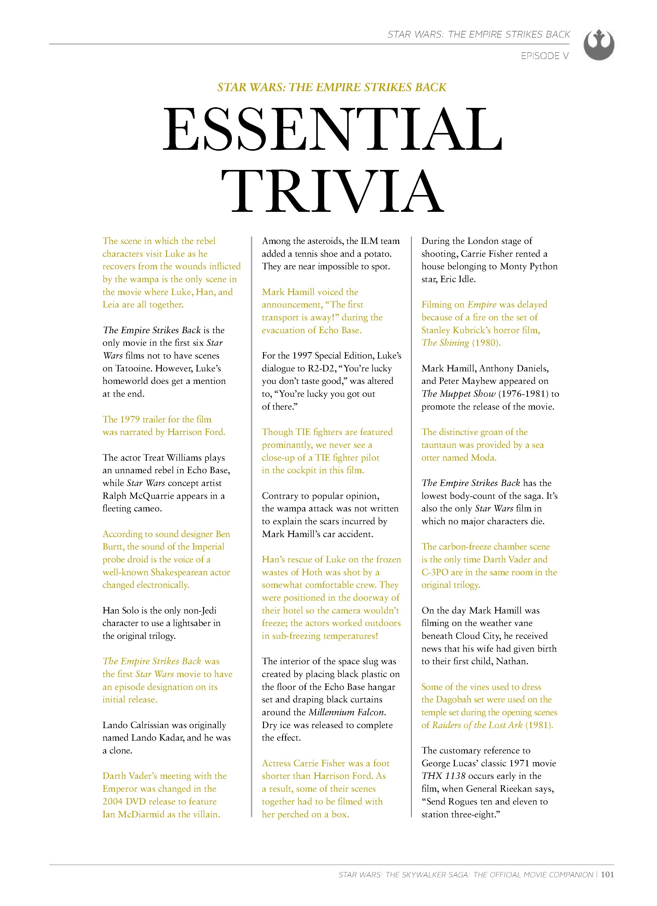 Read online Star Wars: The Skywalker Saga The Official Collector's Edition Book comic -  Issue # TPB (Part 2) - 2