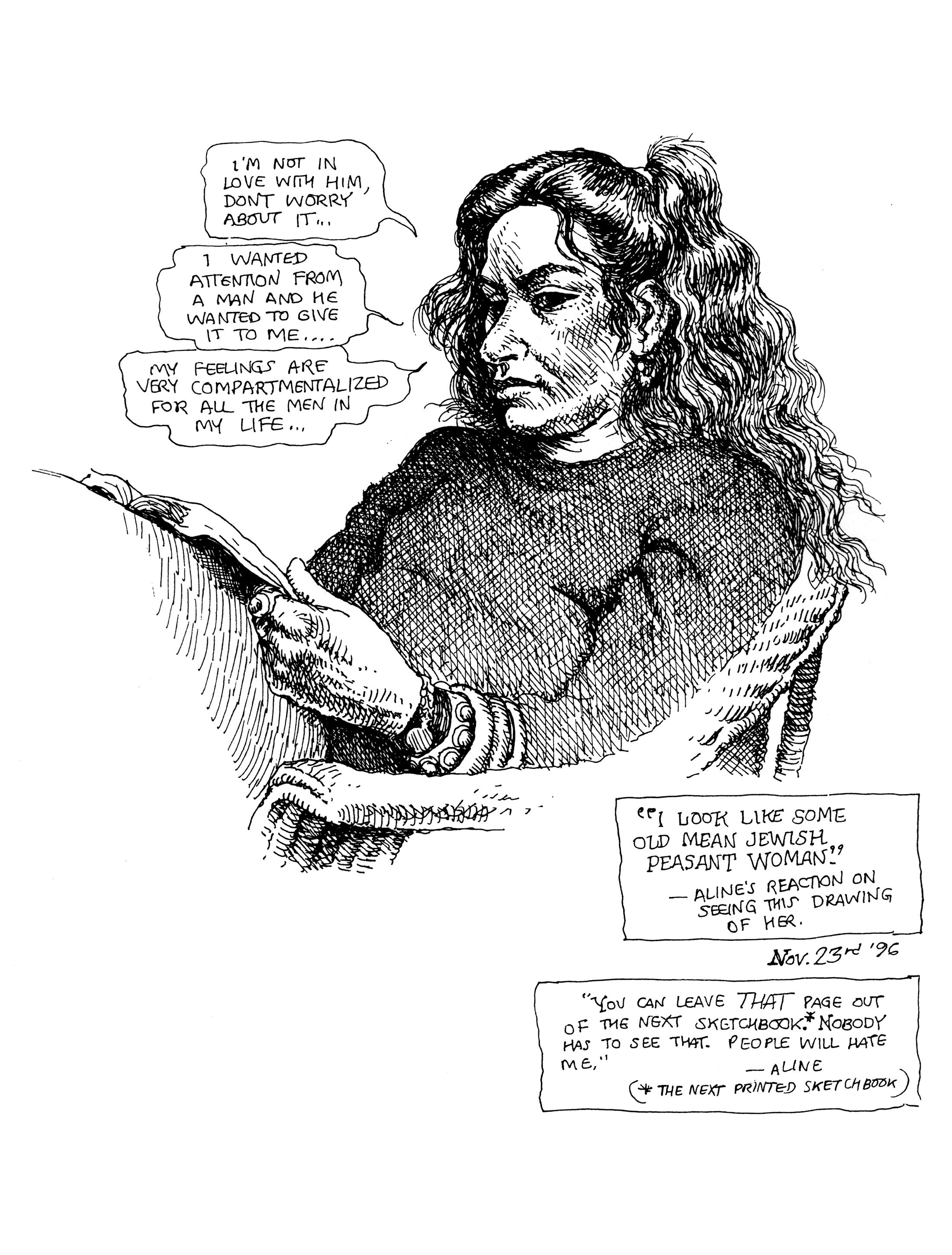 Read online Gotta Have 'em: Portraits of Women by R. Crumb comic -  Issue # TPB (Part 2) - 86