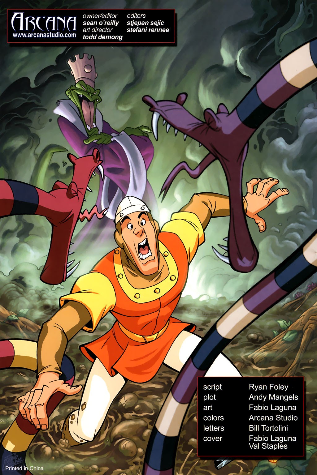 Read online Dragon's Lair (2006) comic -  Issue #2 - 2