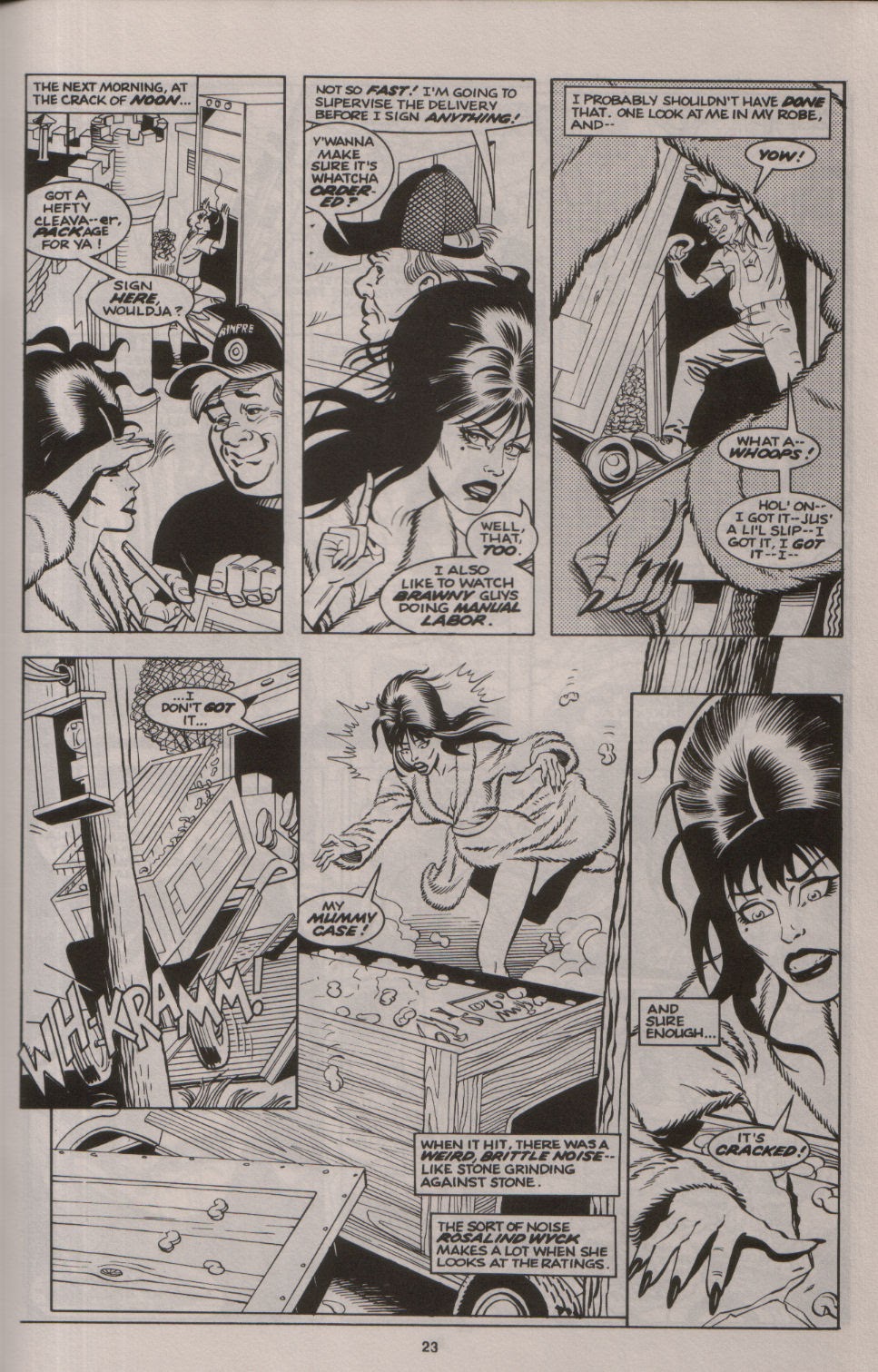 Read online Elvira, Mistress of the Dark comic -  Issue #12 - 22