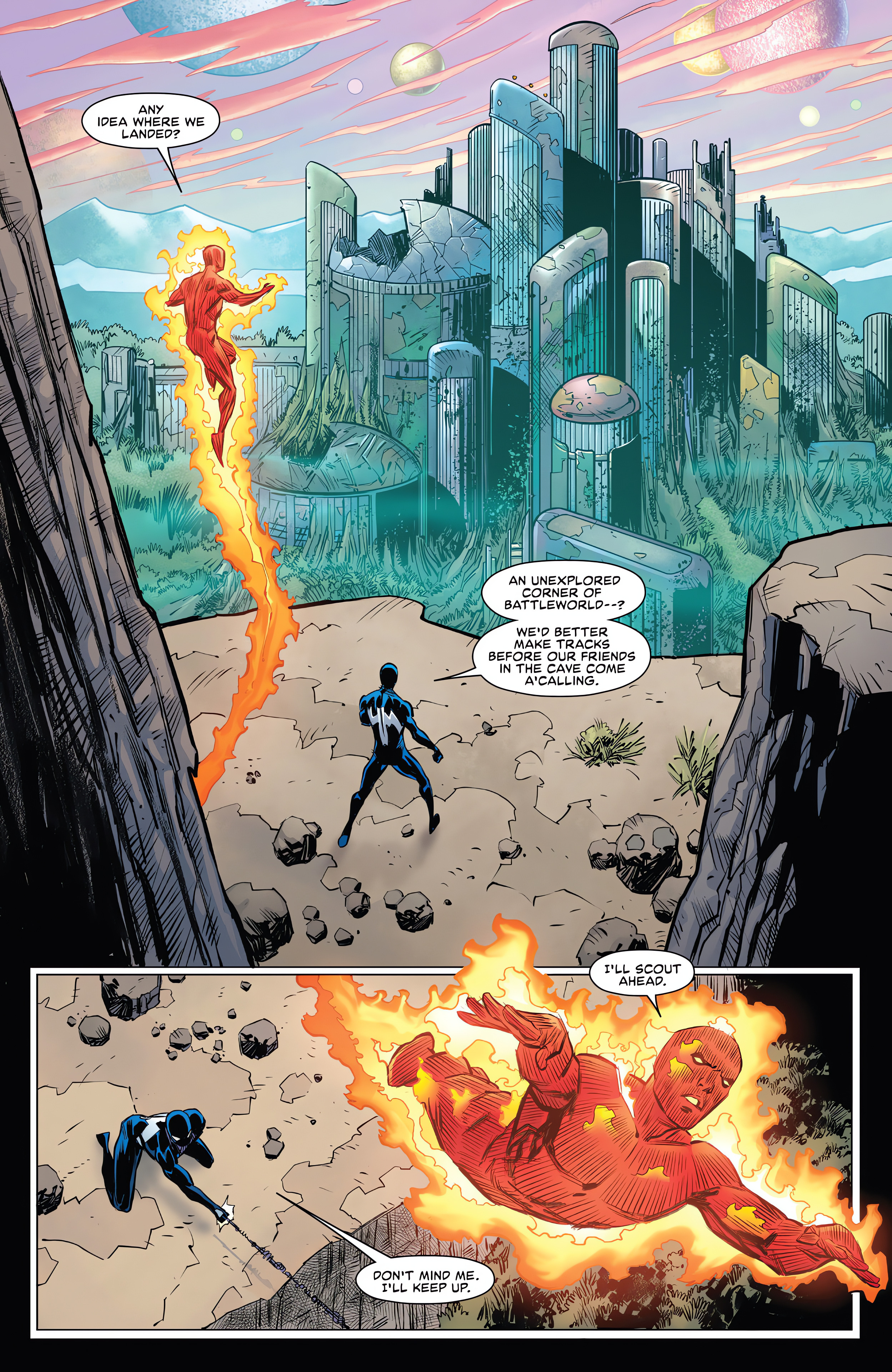 Read online Marvel Super Heroes Secret Wars: Battleworld comic -  Issue #1 - 24