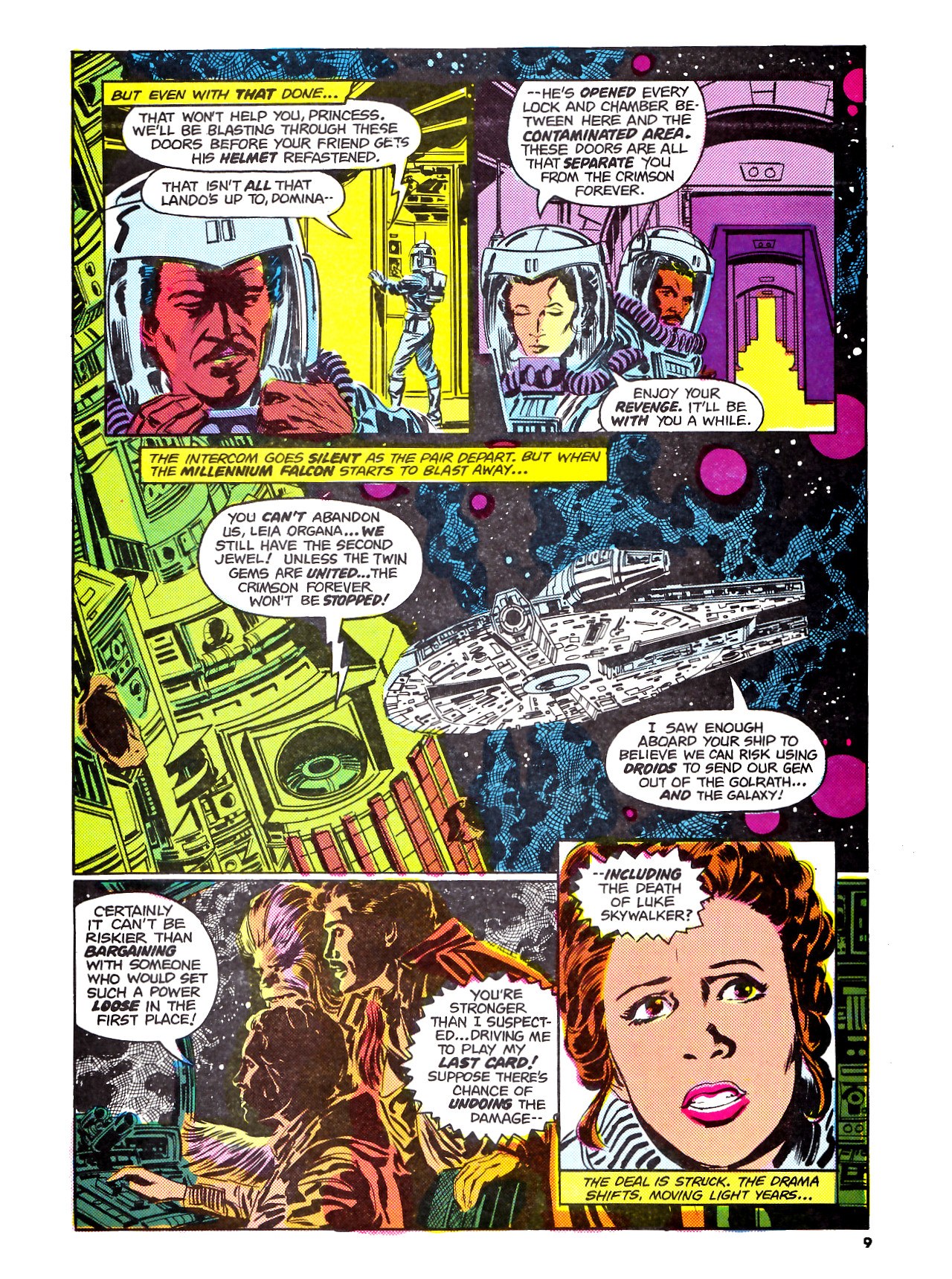 Read online Return of the Jedi comic -  Issue #79 - 9