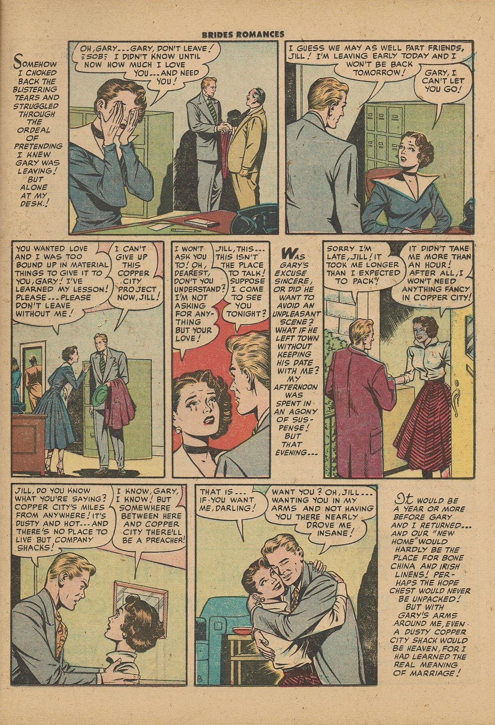 Read online Brides Romances comic -  Issue #10 - 25