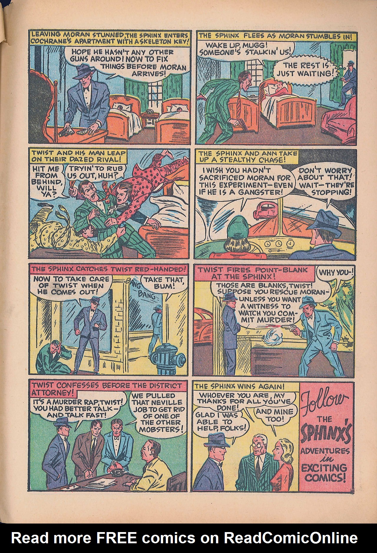 Read online Exciting Comics comic -  Issue #4 - 57