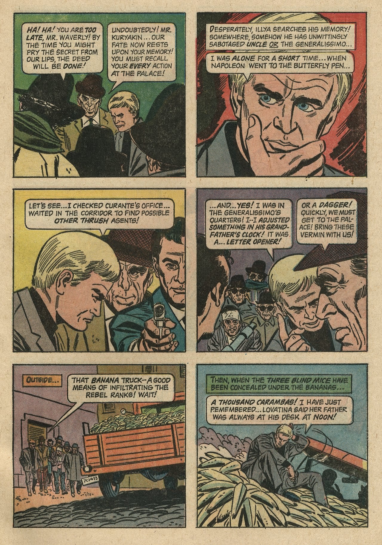Read online The Man From U.N.C.L.E. comic -  Issue #6 - 29